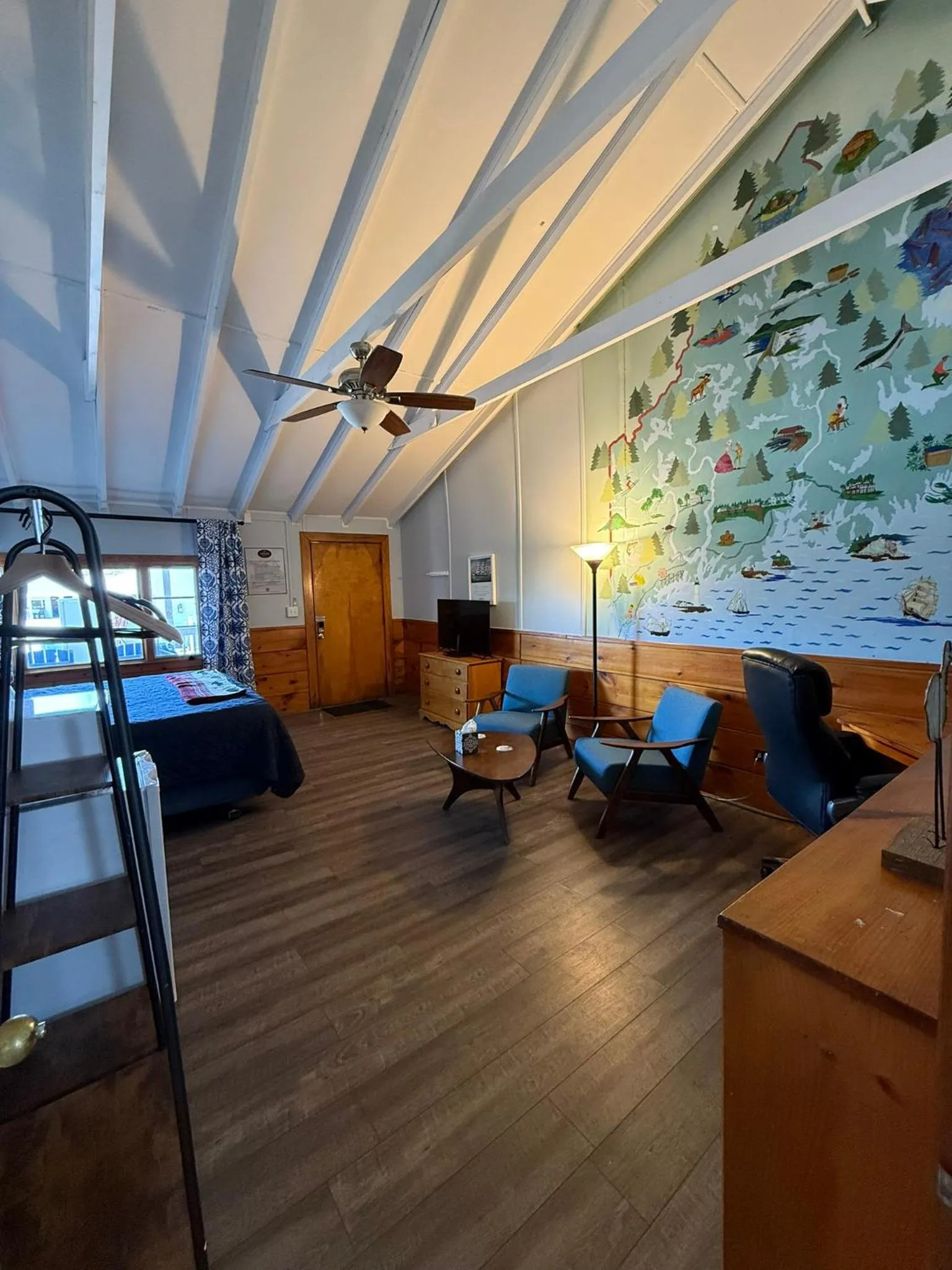 Bedroom in Yardarm Motel