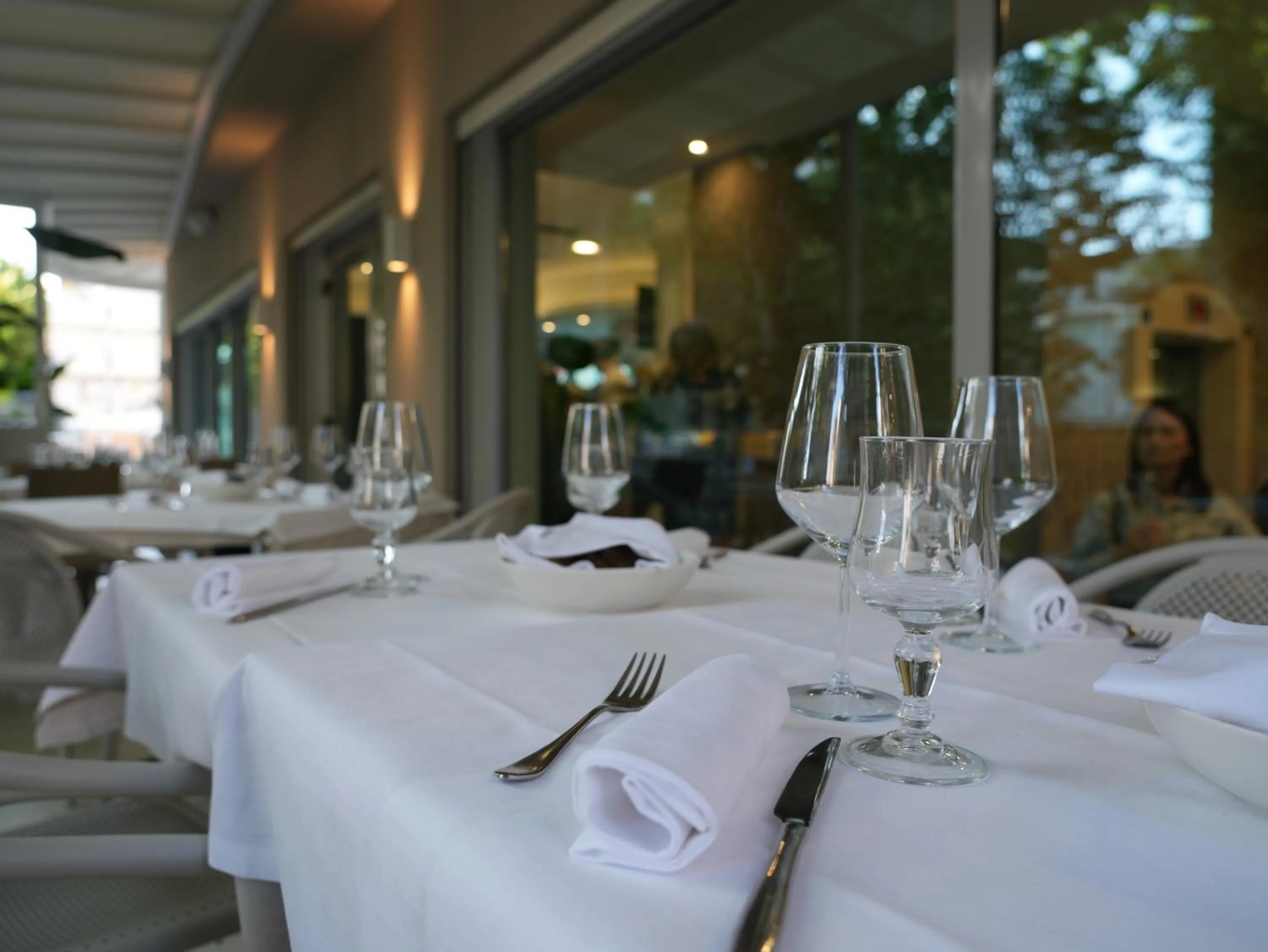 Patio in Hotel Regal