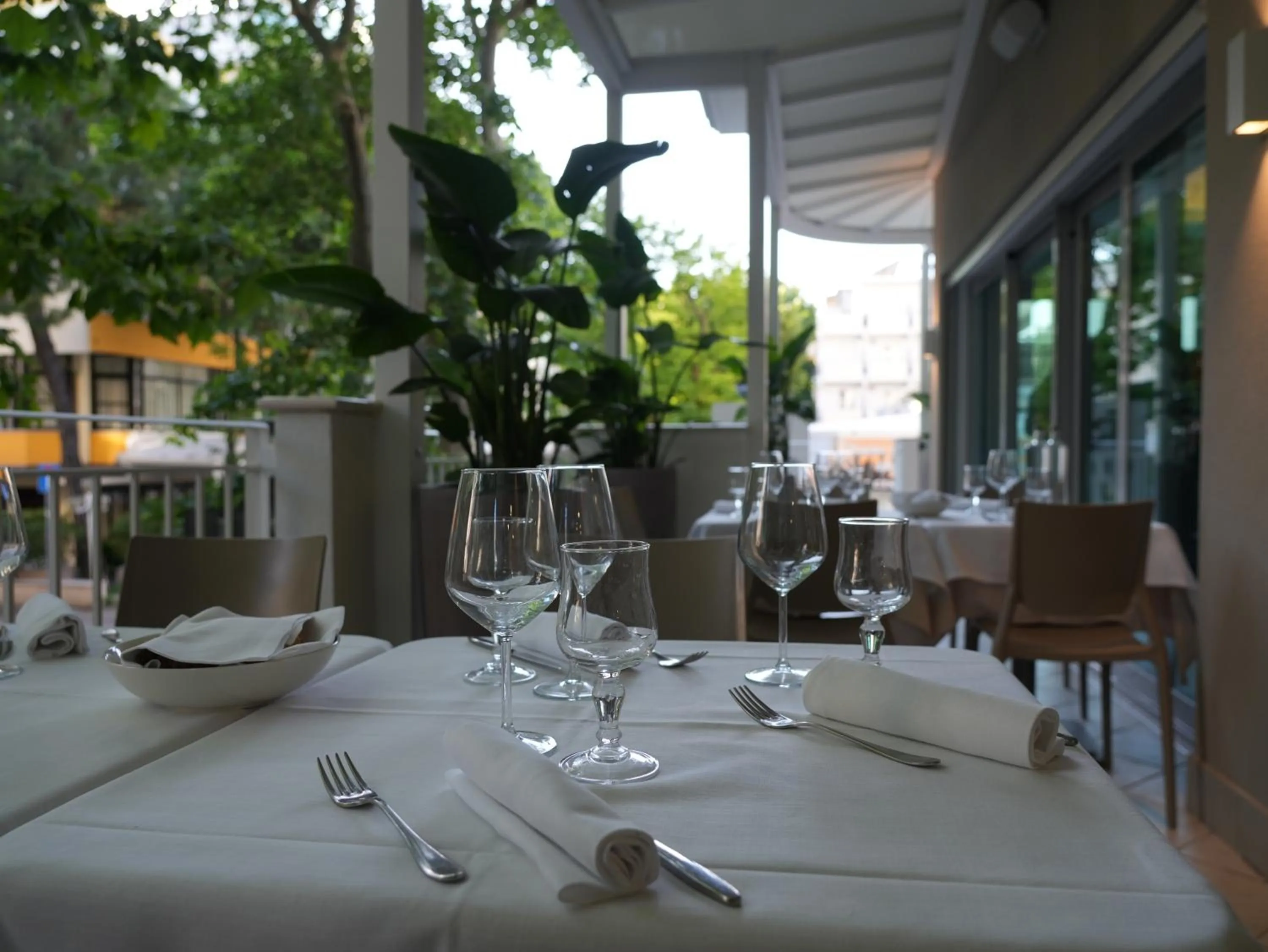 Patio in Hotel Regal