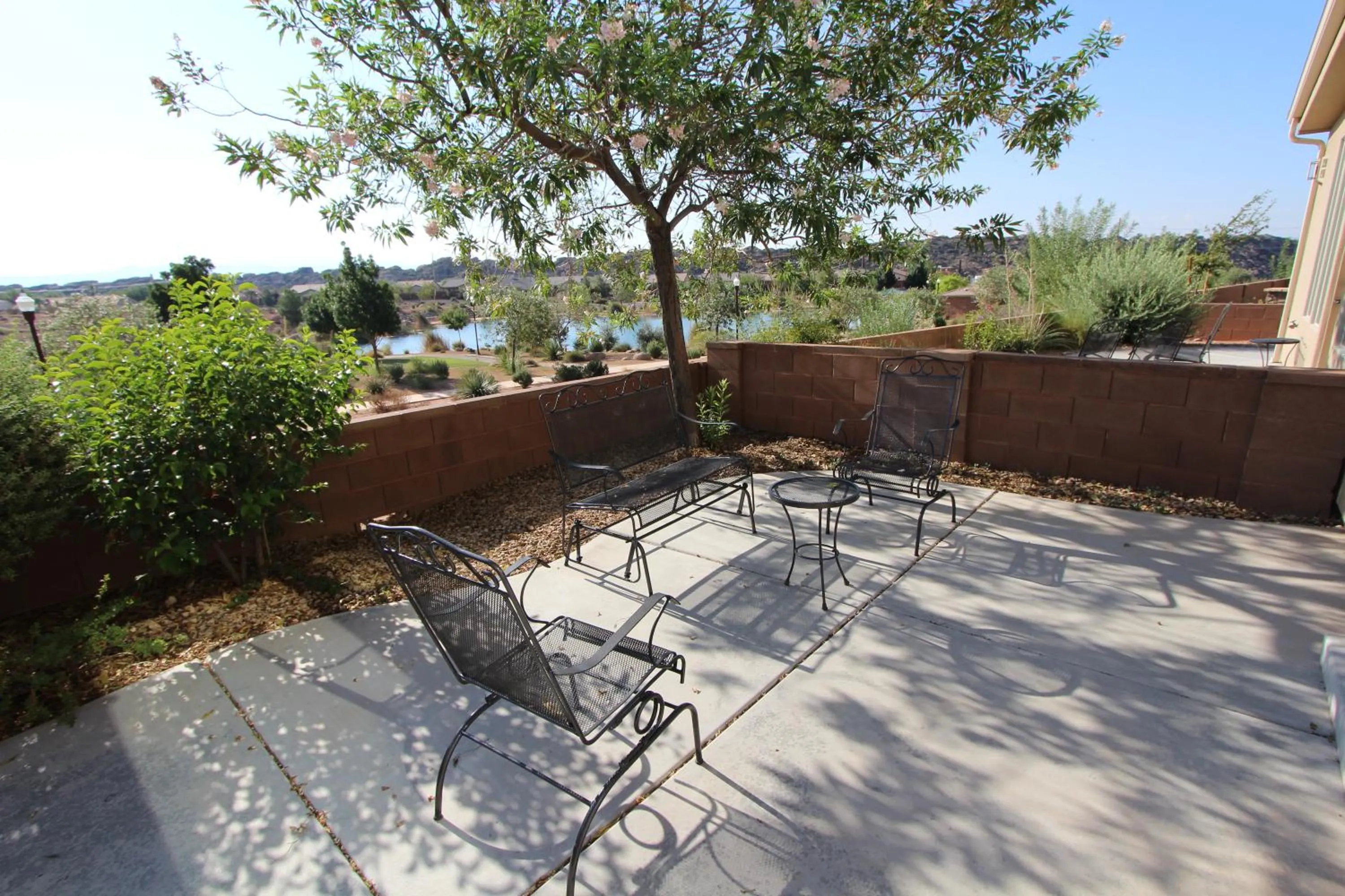 Patio in Canyon Villas at Coral Ridge