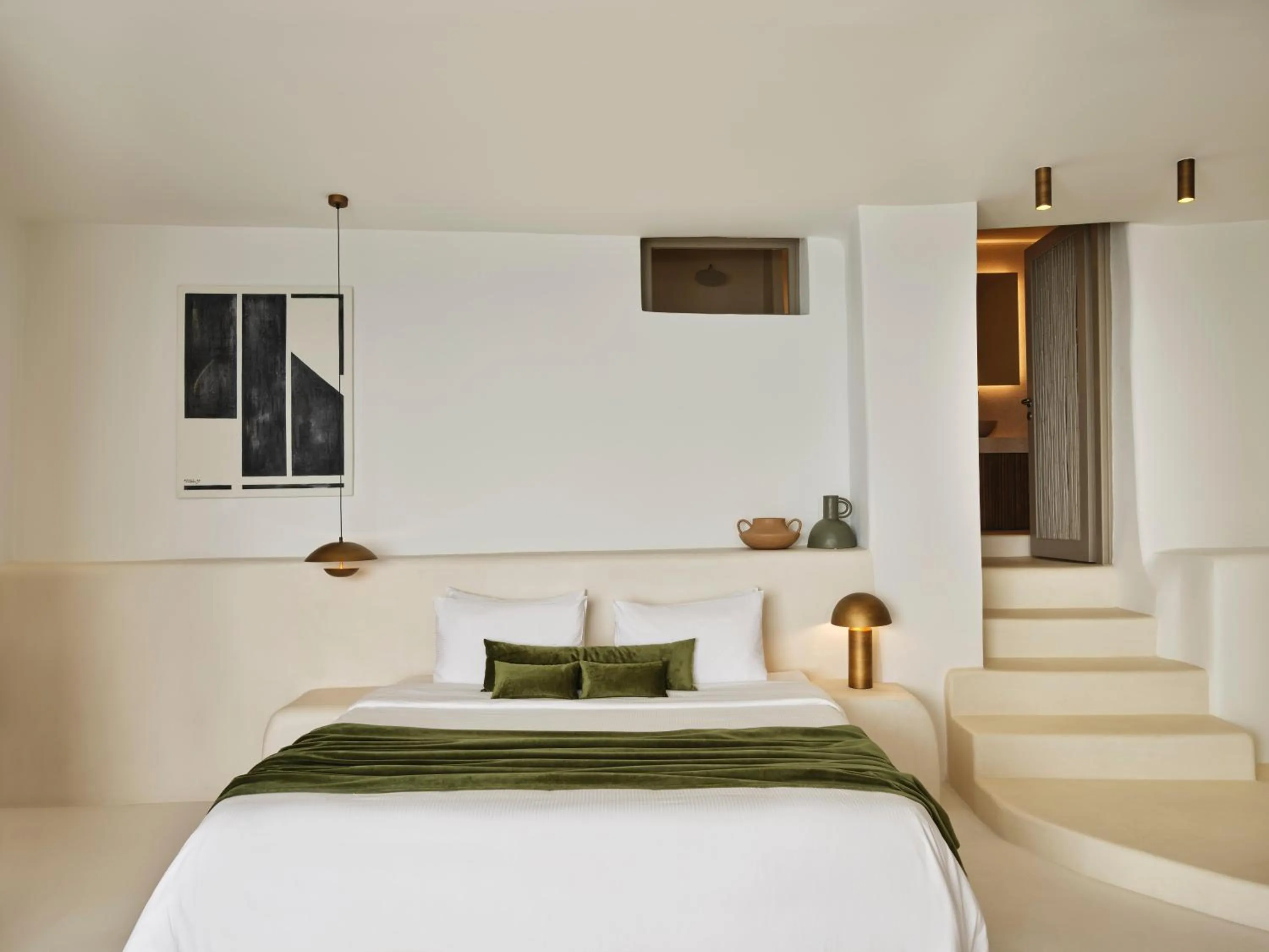 Photo of the whole room, Bed in Andronis Luxury Suites