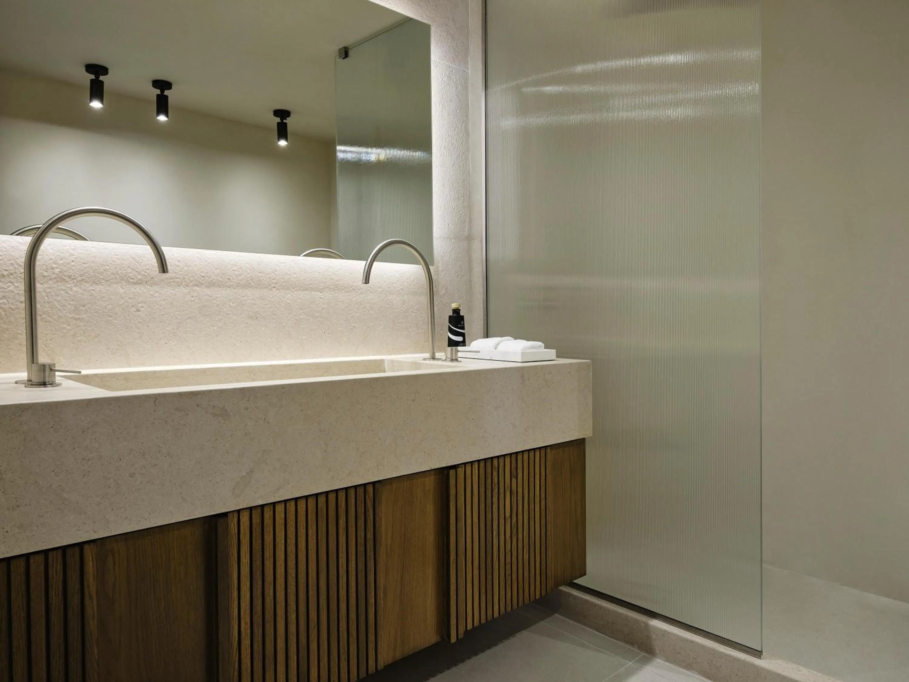 Bathroom in Andronis Luxury Suites