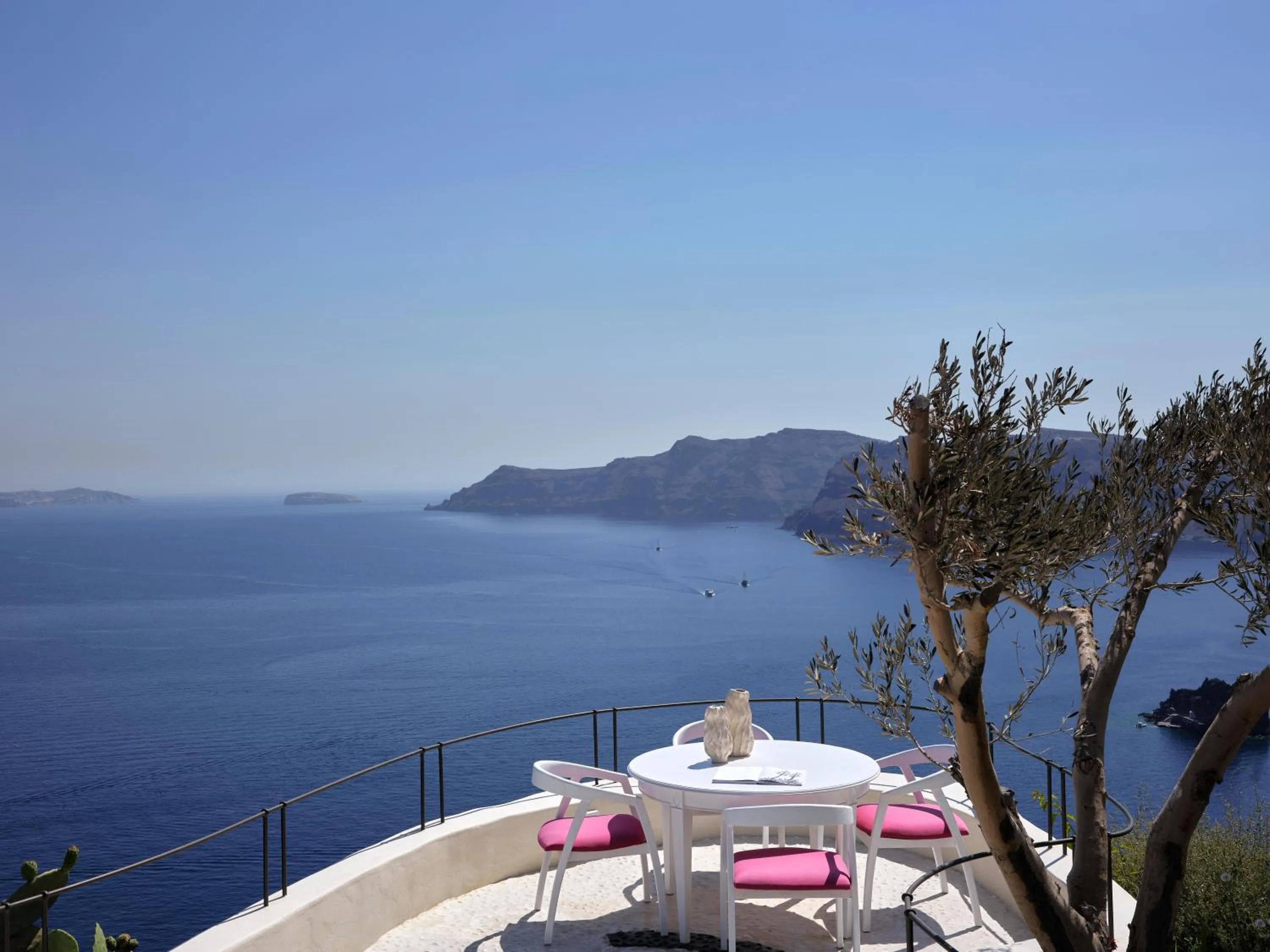 Balcony/Terrace in Andronis Luxury Suites