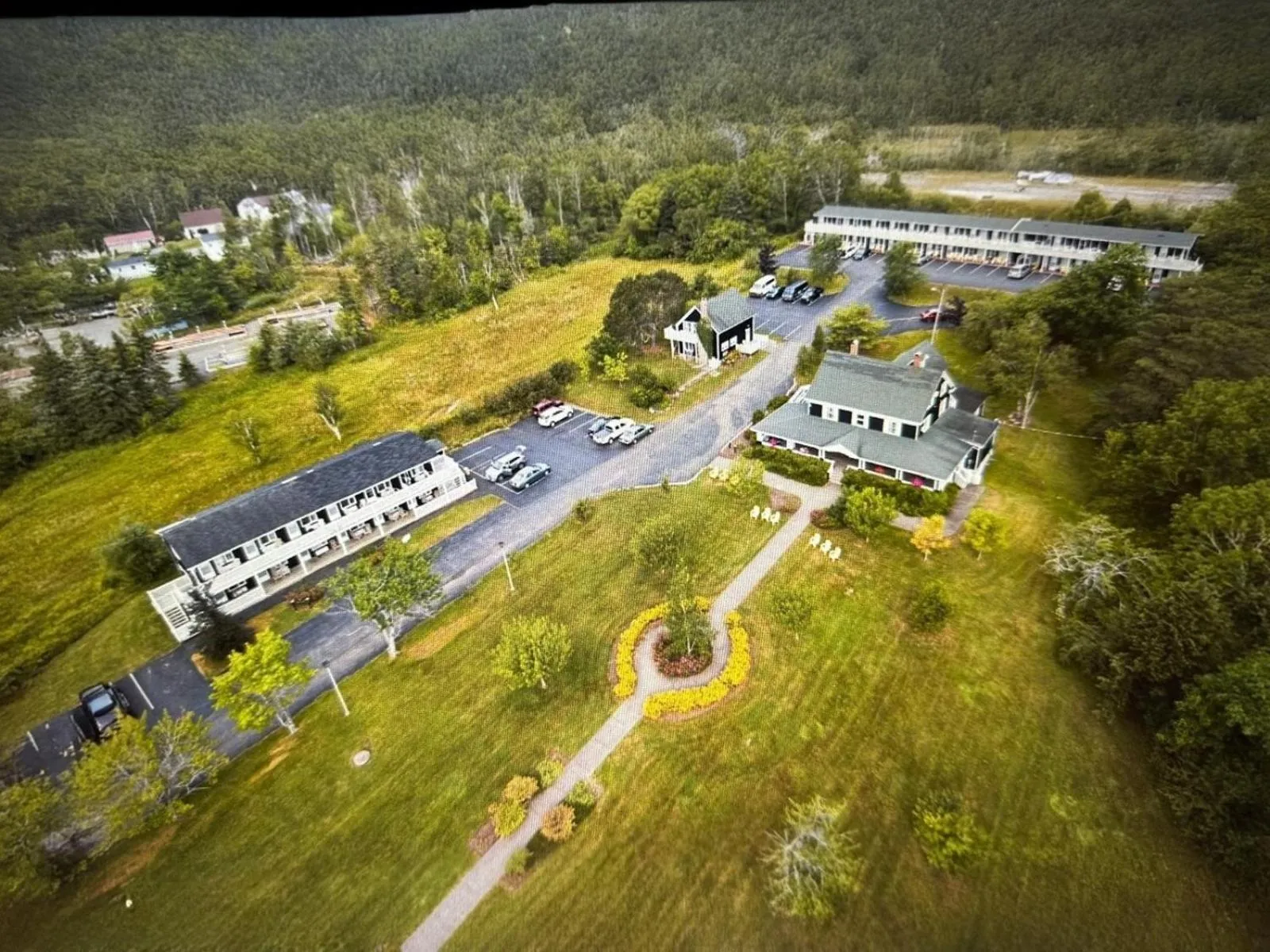 Bird's eye view in Ceilidh Country Lodge