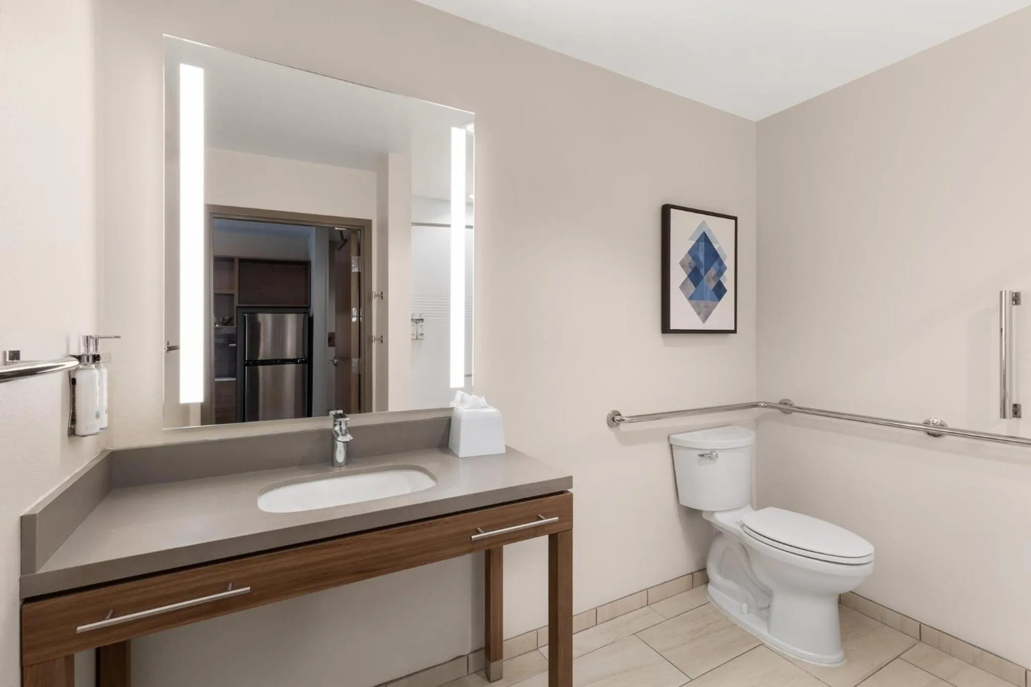 Bathroom in Candlewood Suites Huntsville - Research Park by IHG