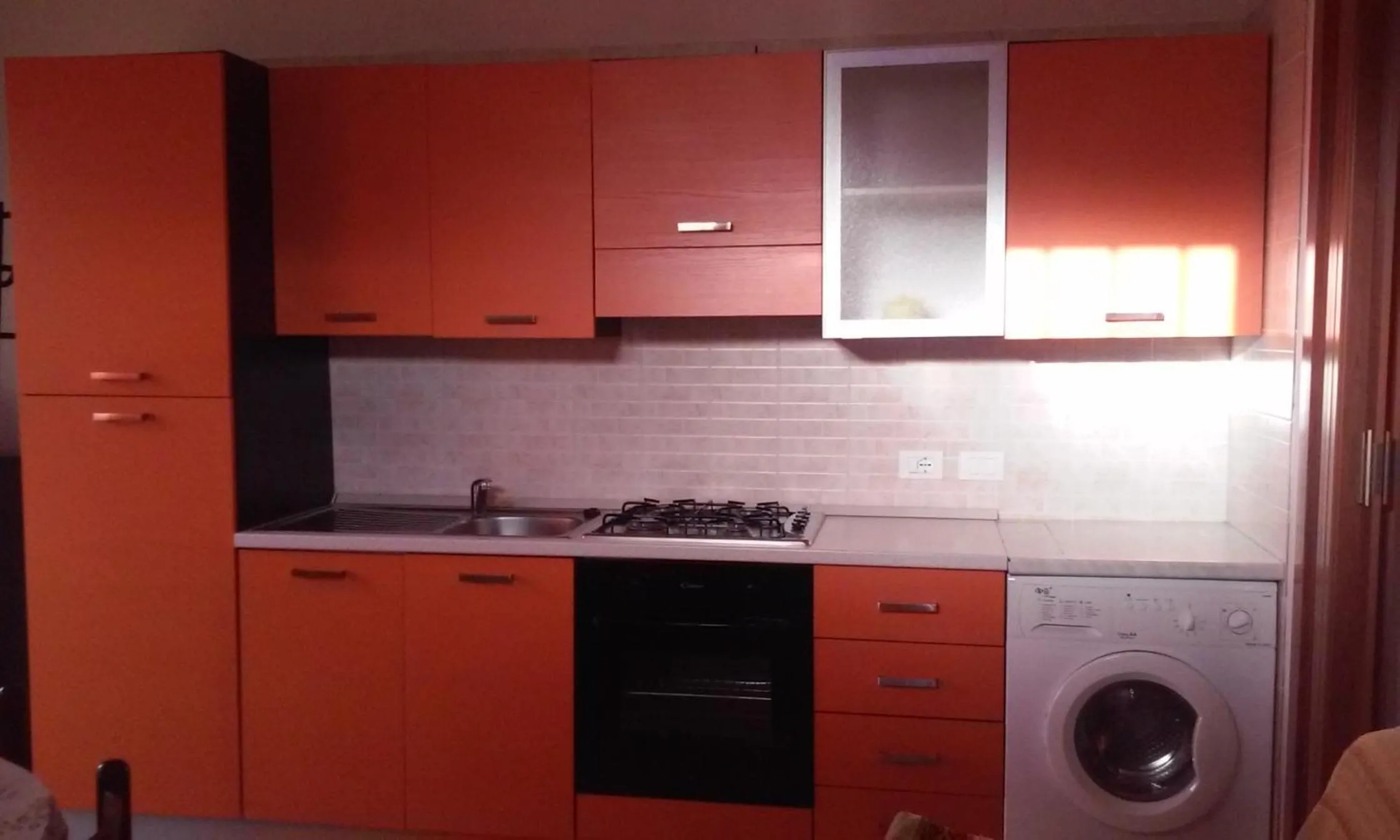 Kitchen or kitchenette in Stella di Mare Appartamenti