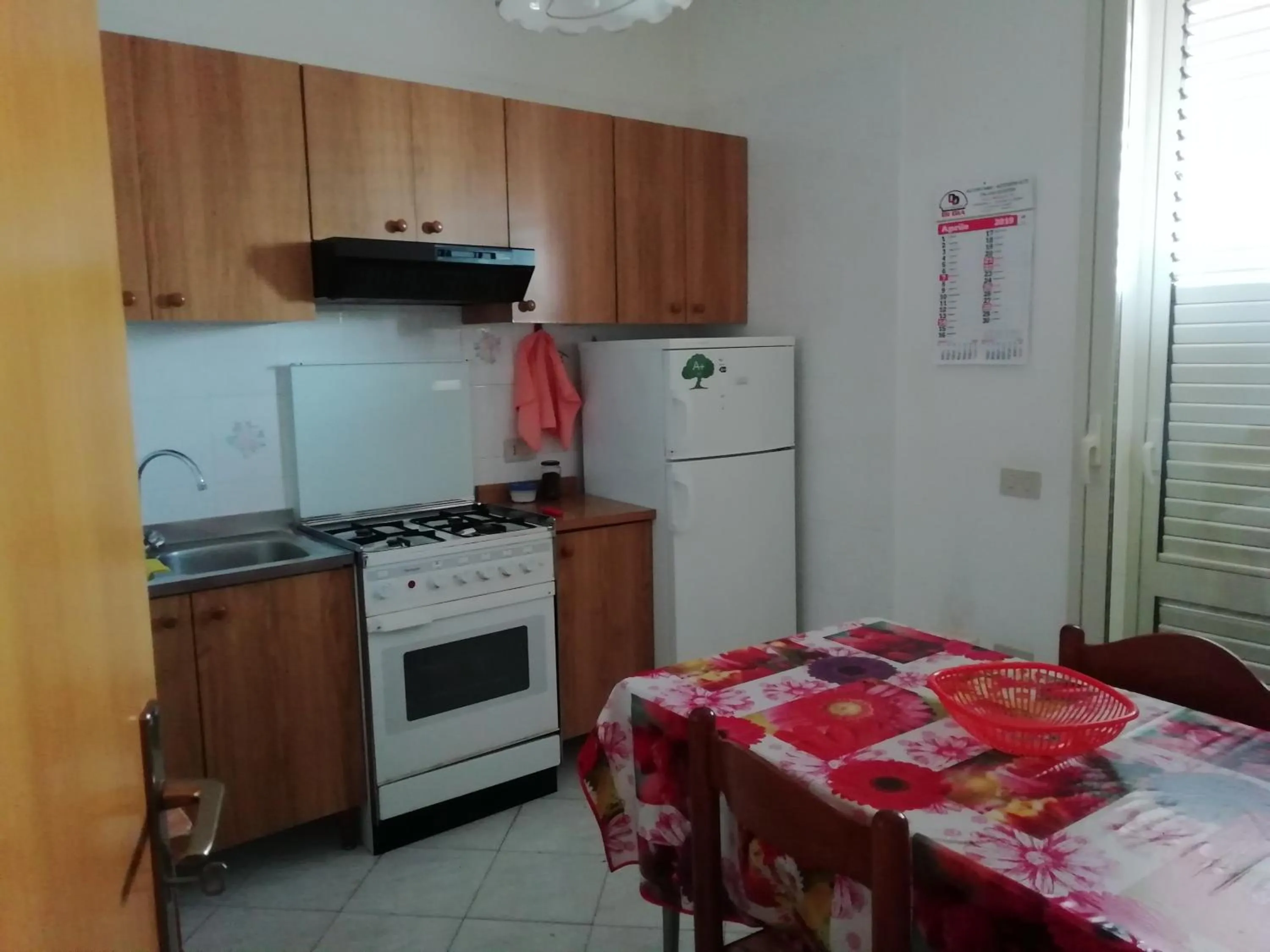 Kitchen or kitchenette in Stella di Mare Appartamenti