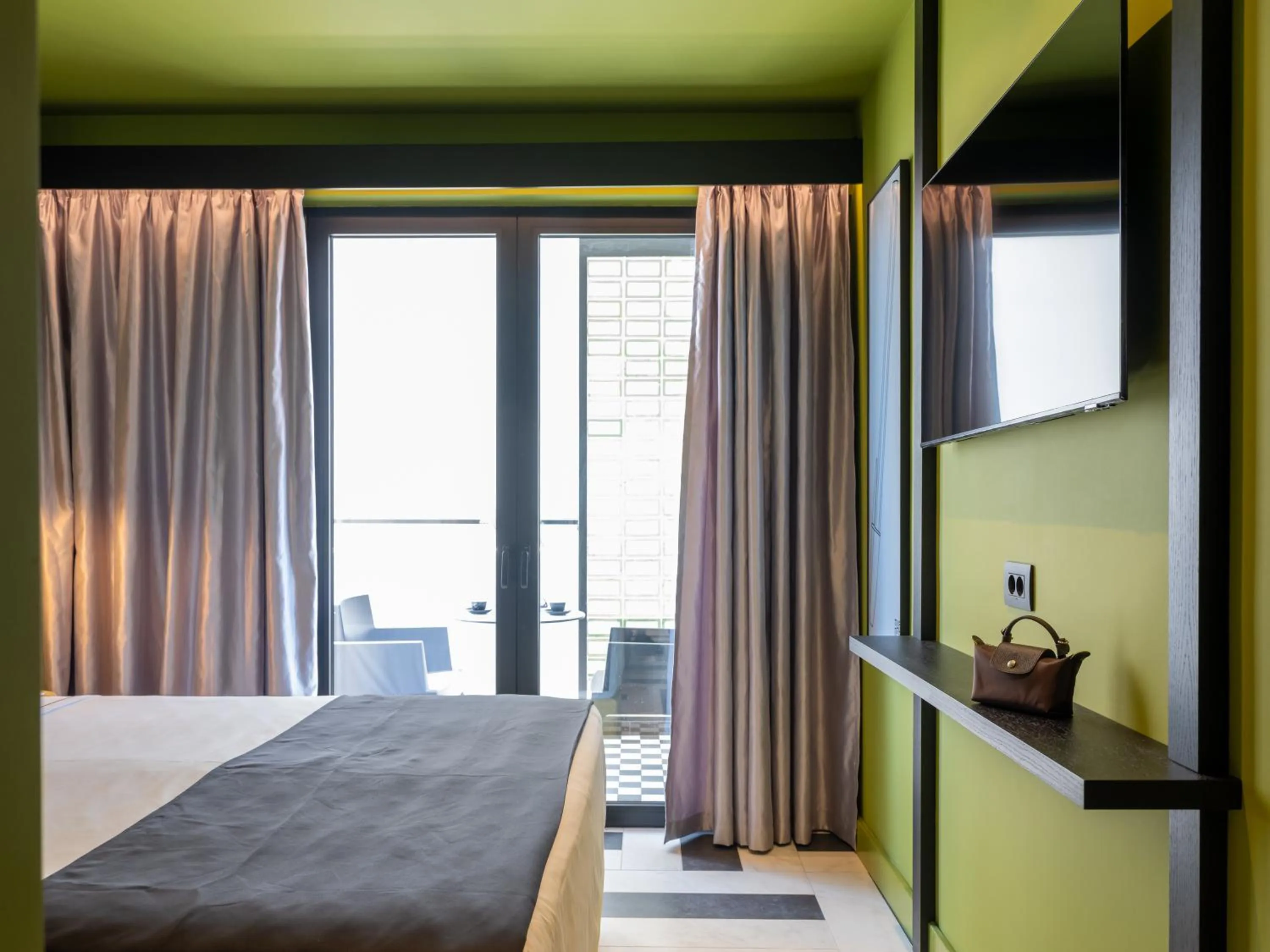 Bed in The Pal Living in a Concept