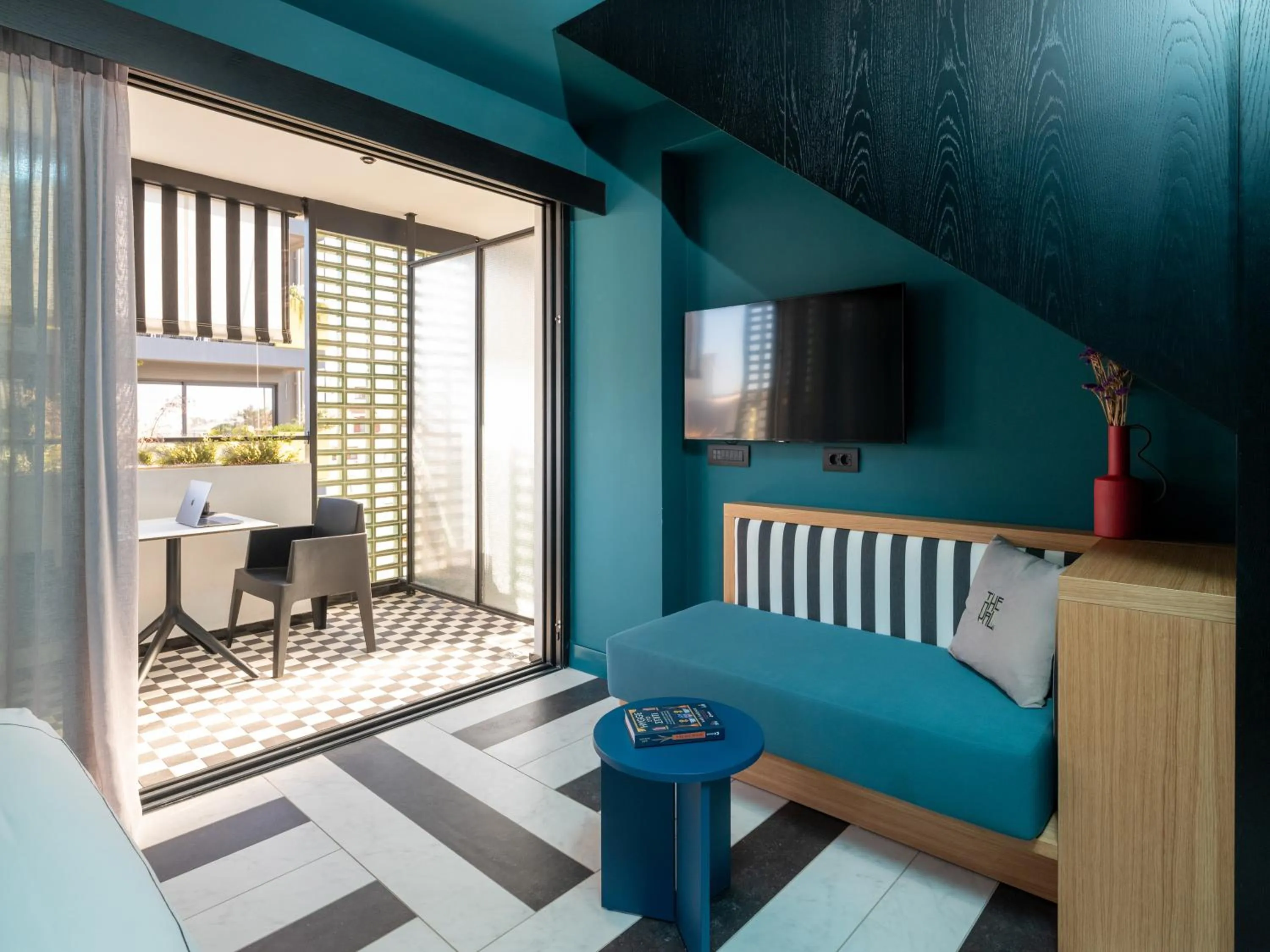 Balcony/Terrace, Bed in The Pal Living in a Concept