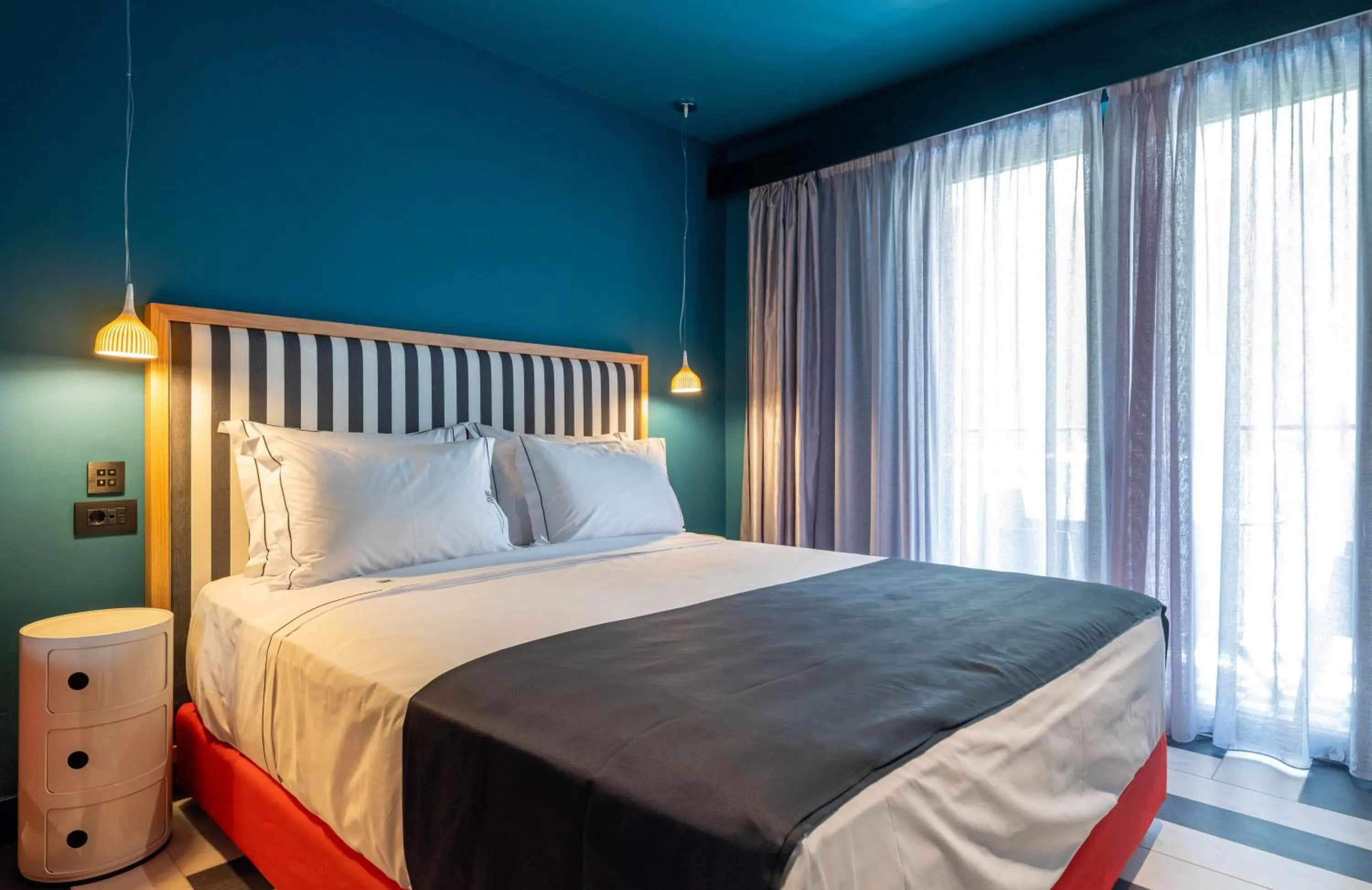 Bed in The Pal Living in a Concept