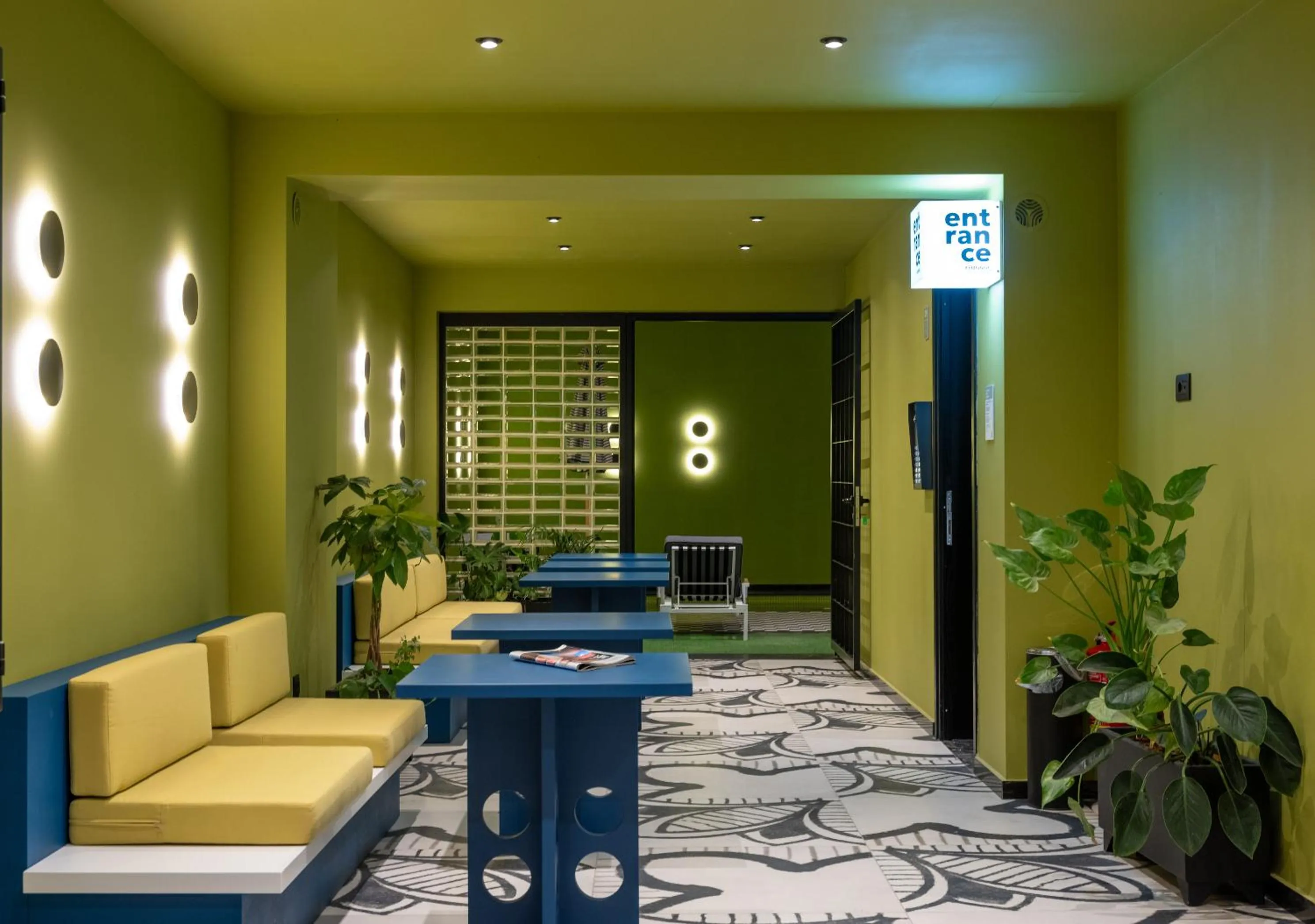 Seating area in The Pal Living in a Concept