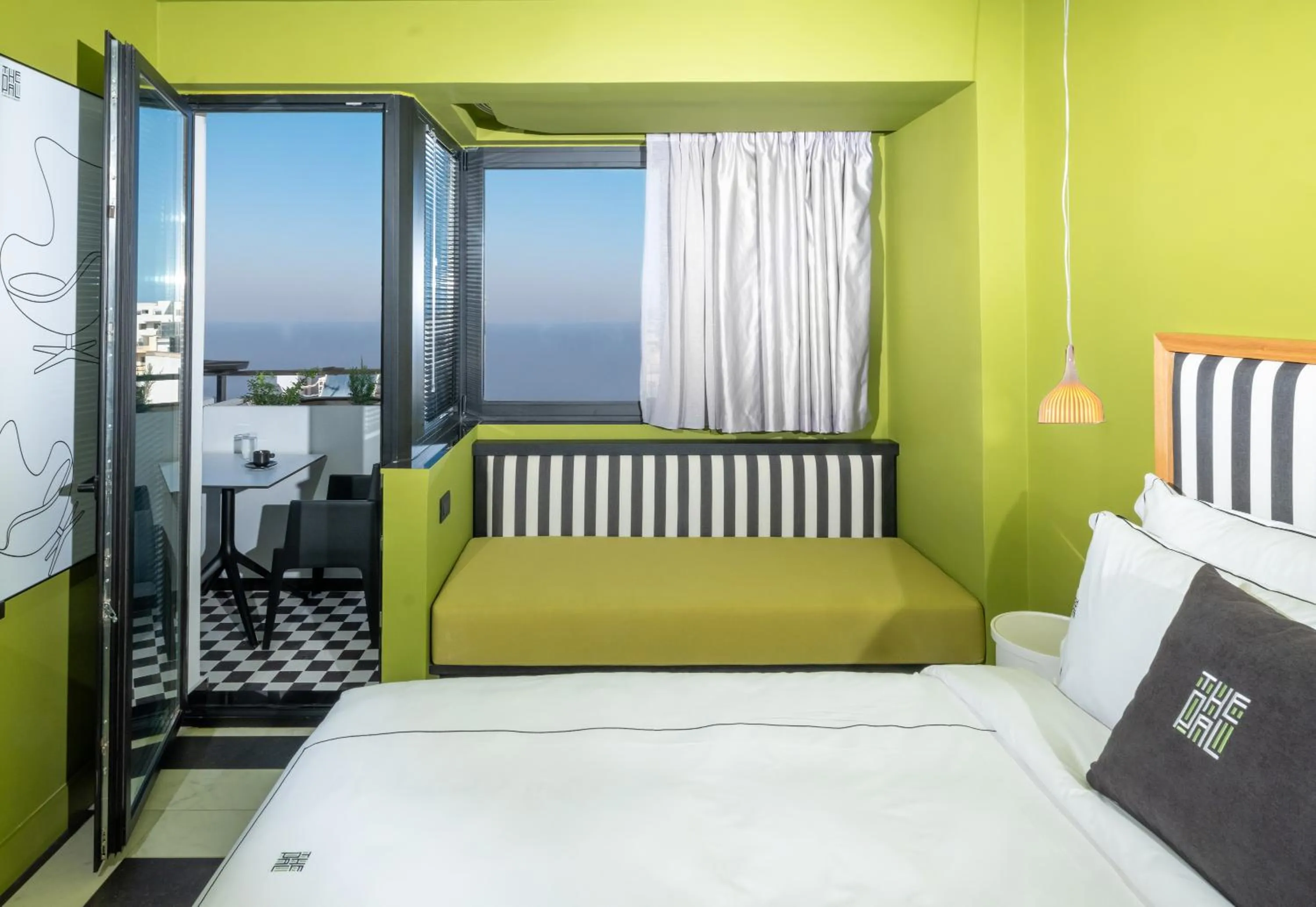 Bed in The Pal Living in a Concept