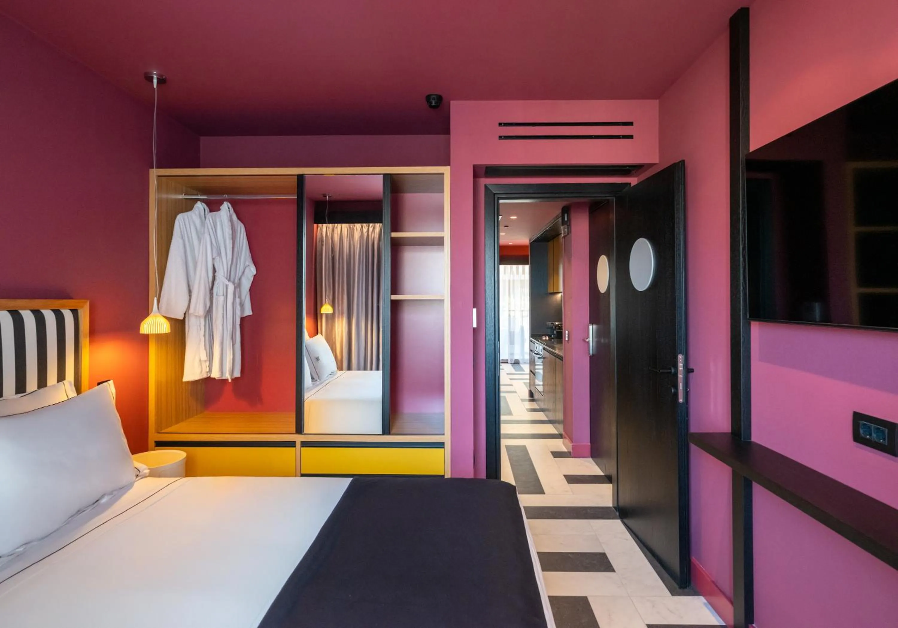 Bedroom, Bed in The Pal Living in a Concept