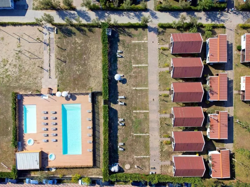 Bird's eye view in Camping Grande Italia