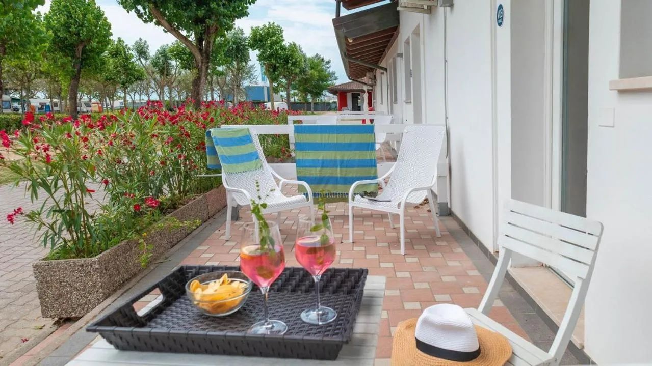 Balcony/Terrace in Camping Grande Italia