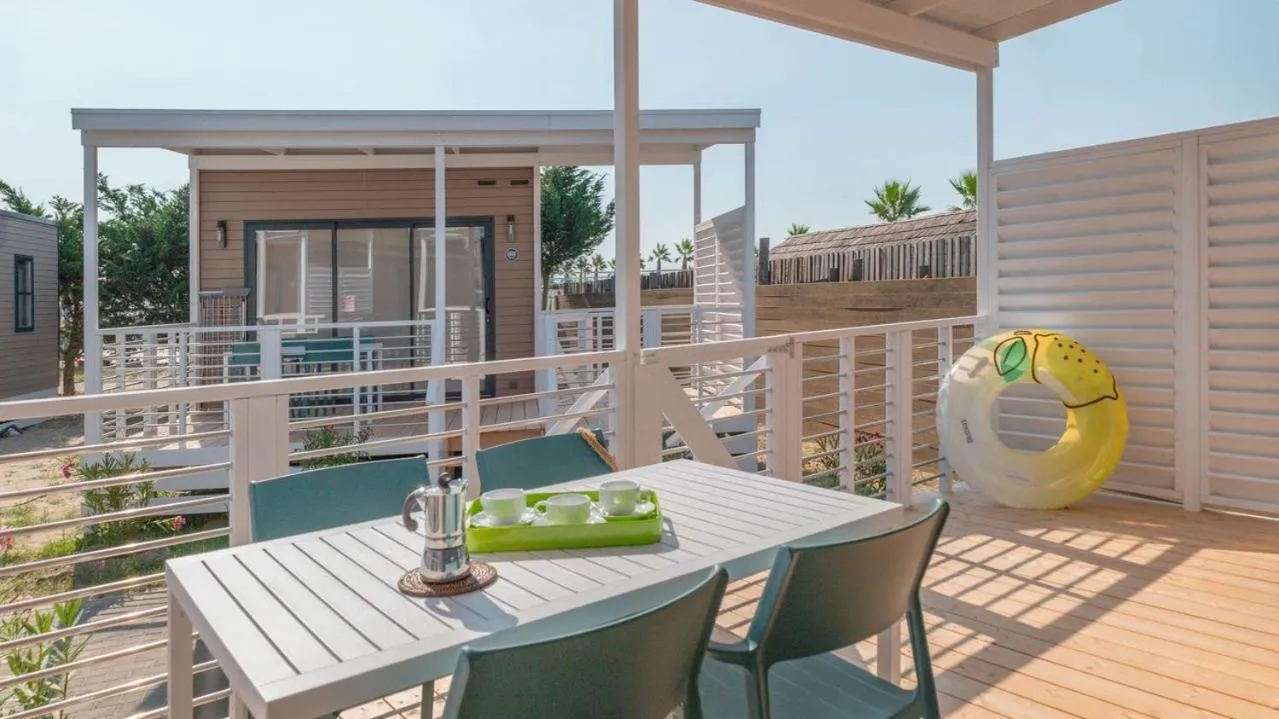 Balcony/Terrace in Camping Grande Italia