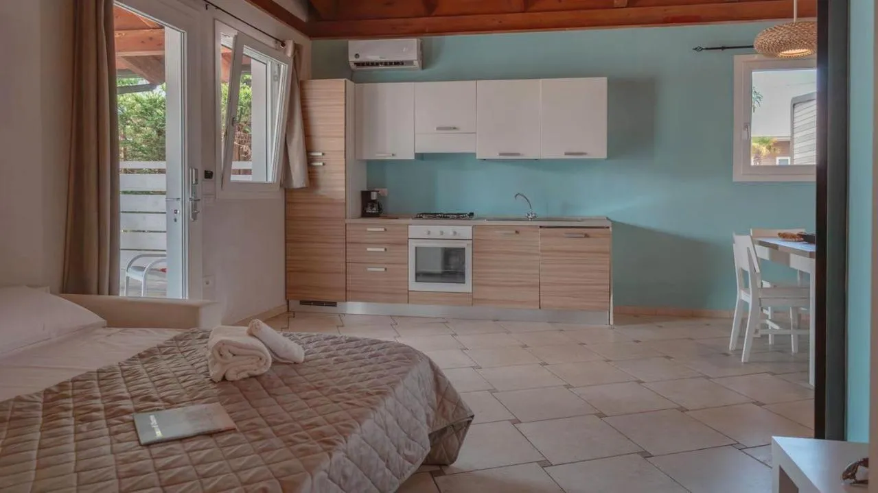 kitchen in Camping Grande Italia