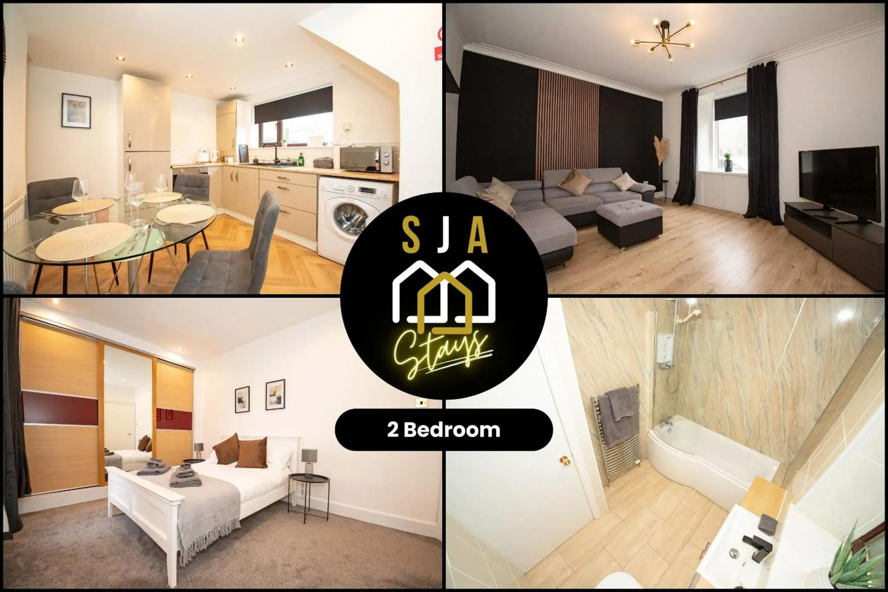 Queen Street Stay - SJA Stays - Modern 2 Bed Apartment Queen Street Stay - SJA Stays - Modern 2 Bed Apartment