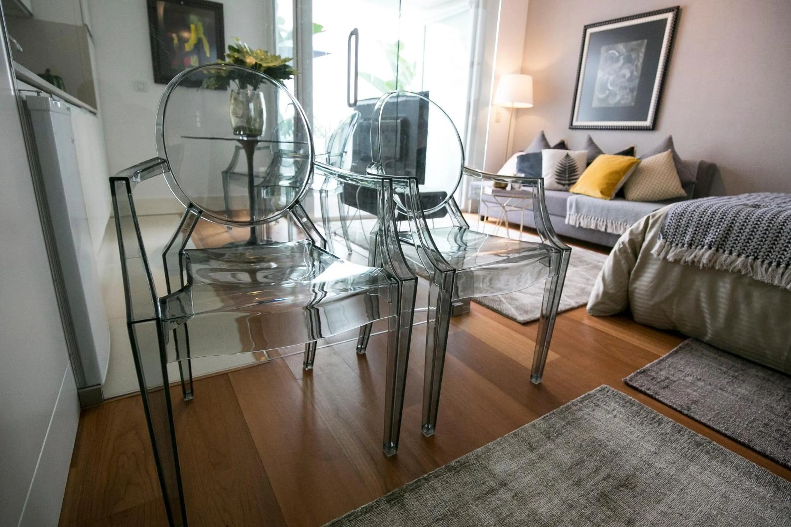 TV and multimedia, Bed in Lisbon Downtown Apartment Free Parking
