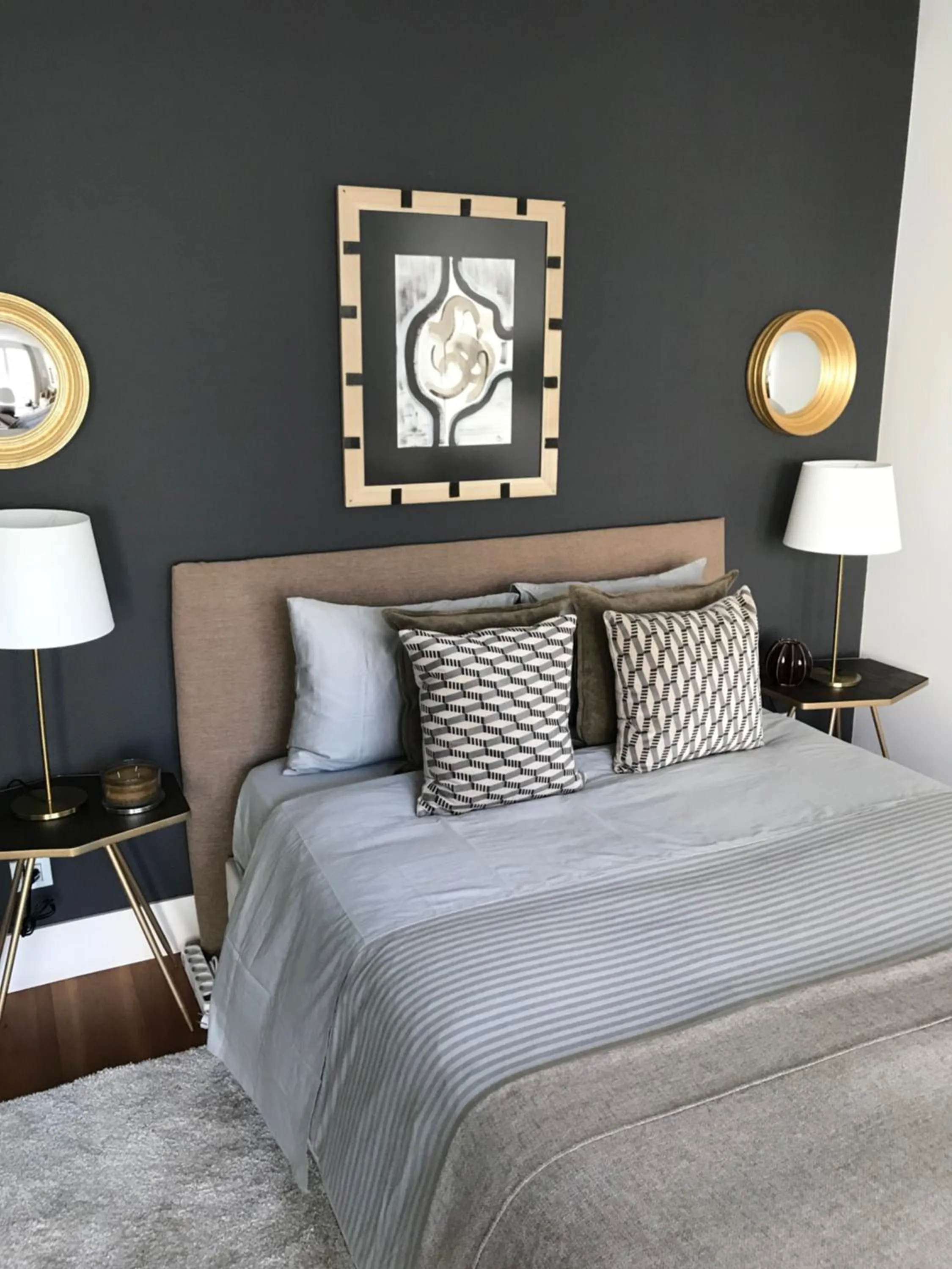 Bedroom, Bed in Lisbon Downtown Apartment Free Parking