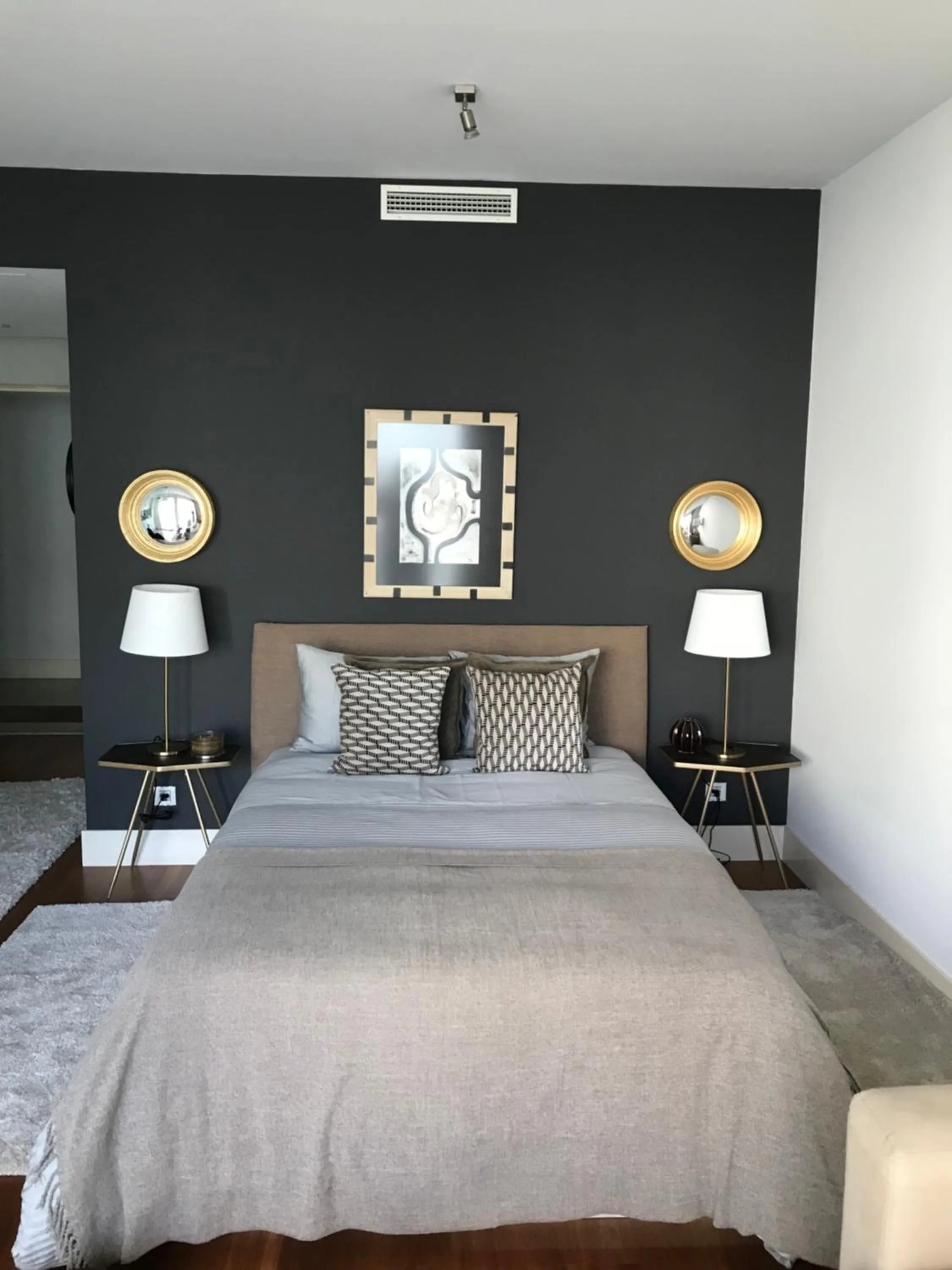 Bedroom, Bed in Lisbon Downtown Apartment Free Parking