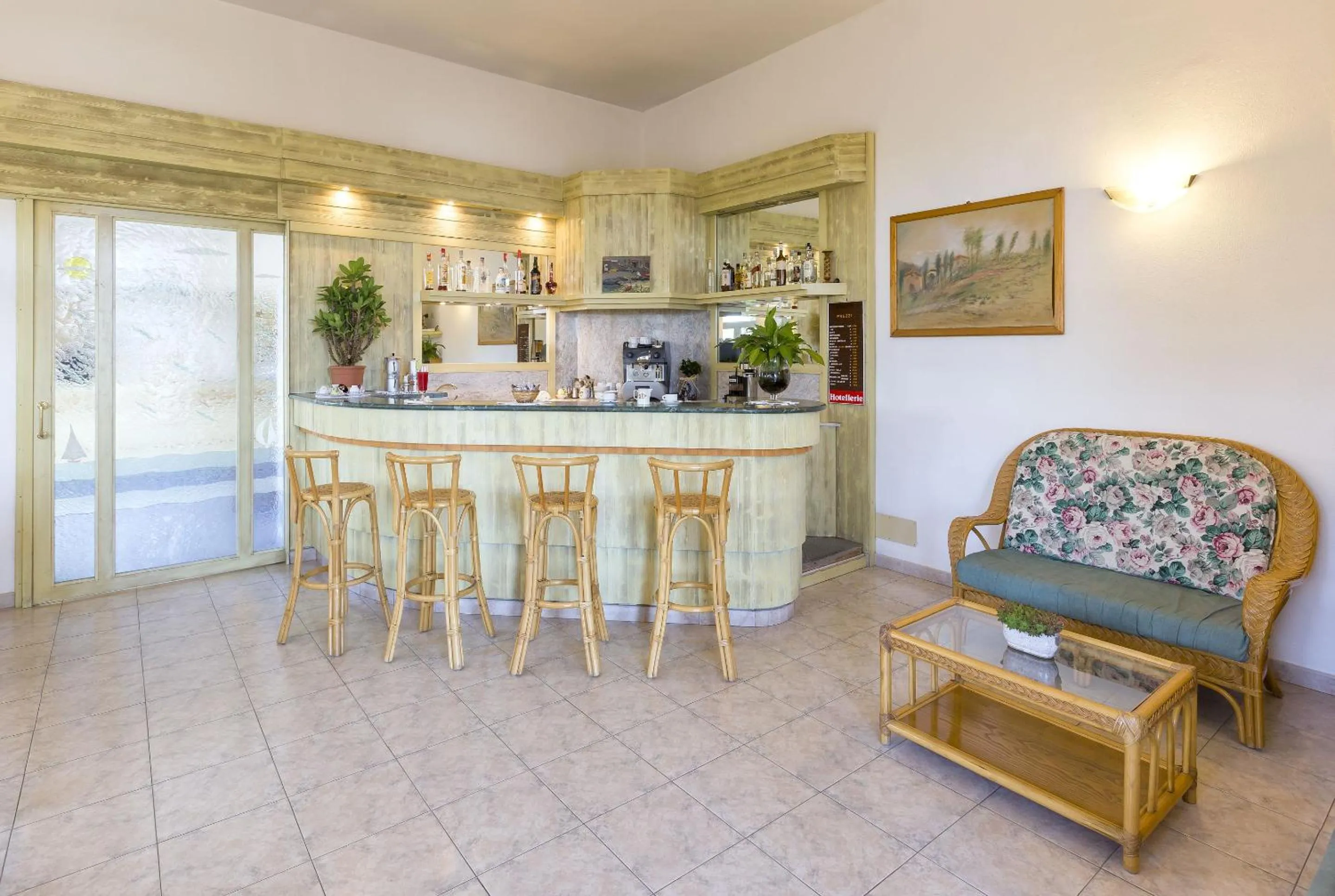 Lounge or bar in Hotel Vittoria