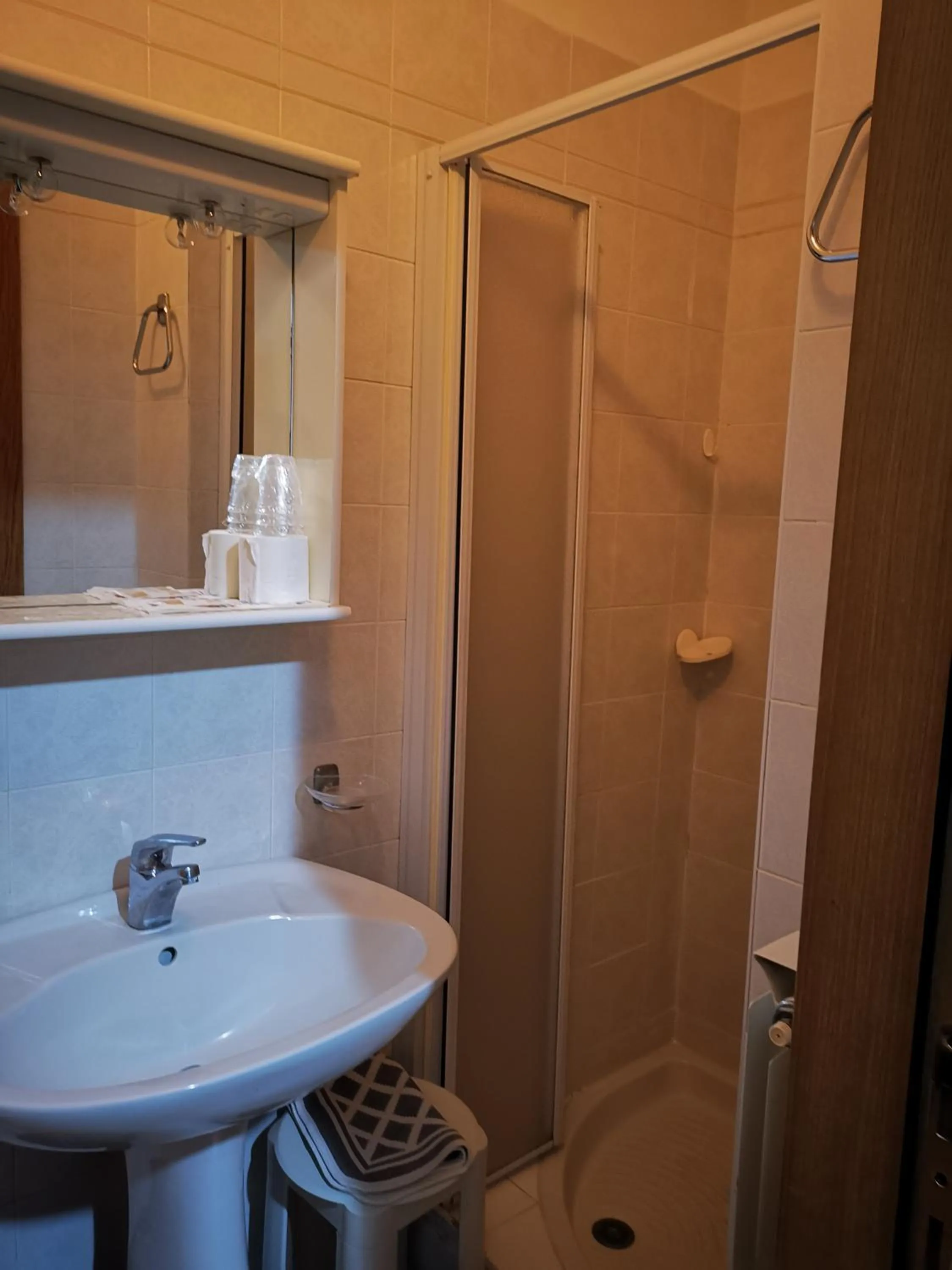 Bathroom in Osteria dei Locandieri