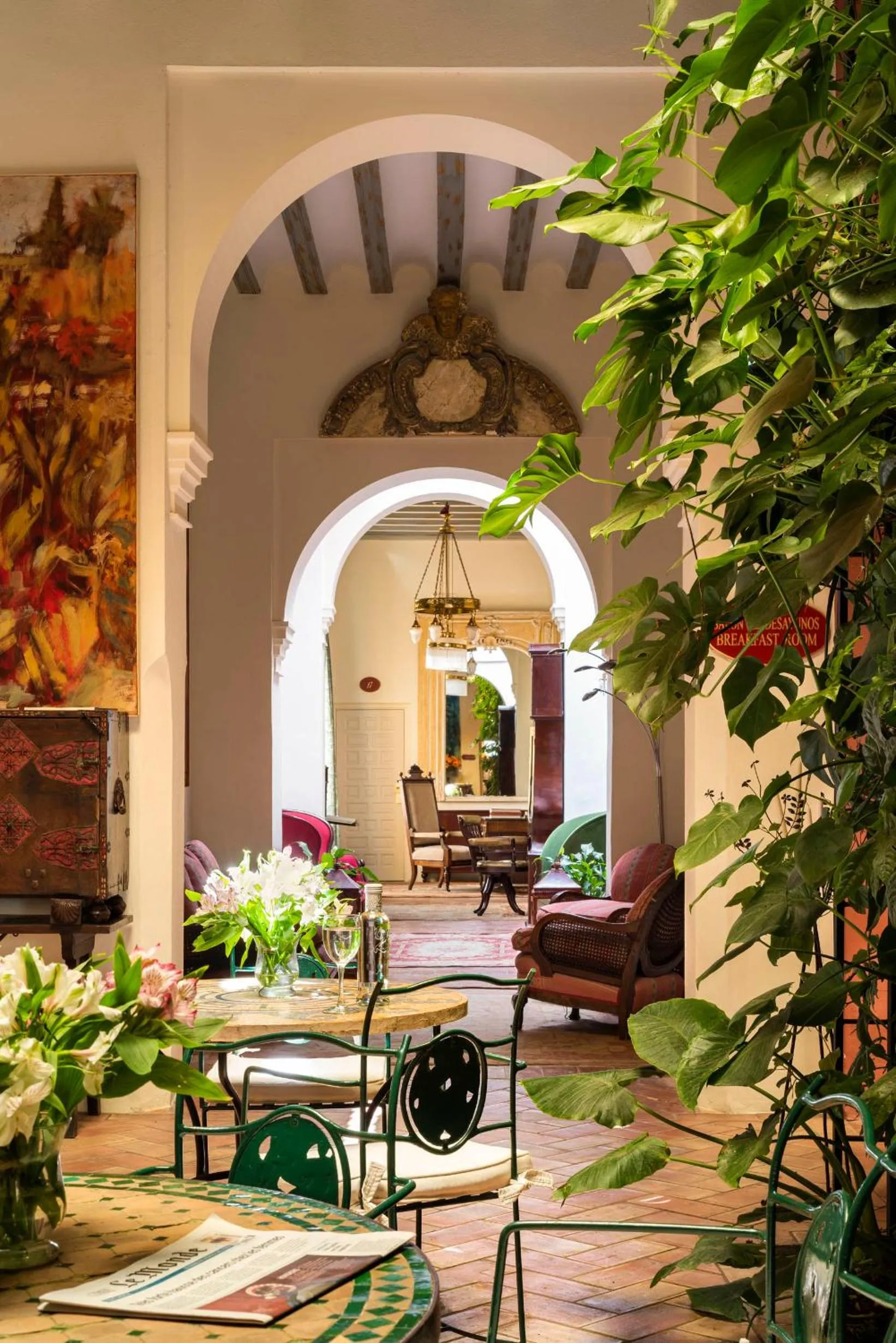 Patio in Las Casas de El Arenal