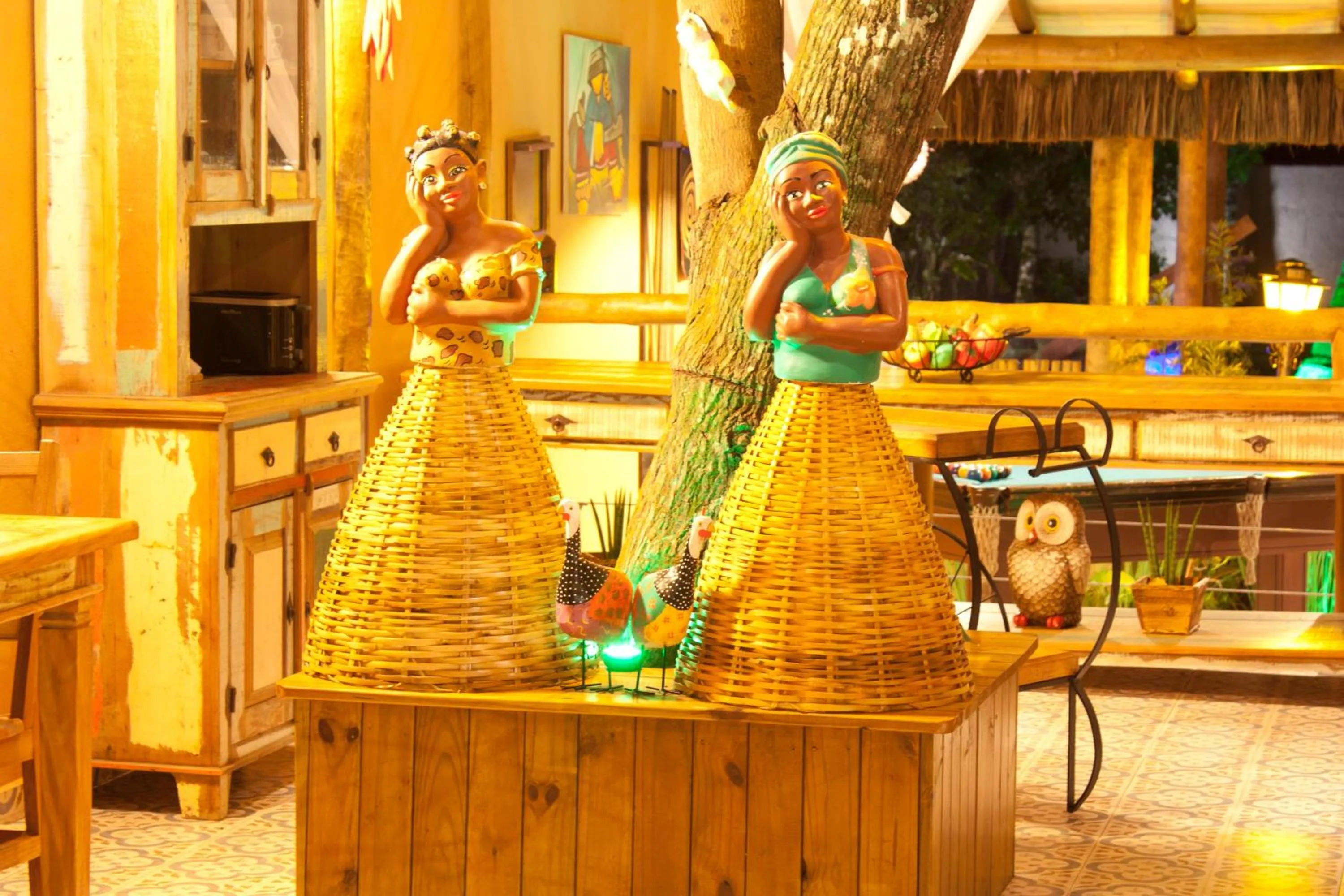 Patio in Pousada de Charme Emirados