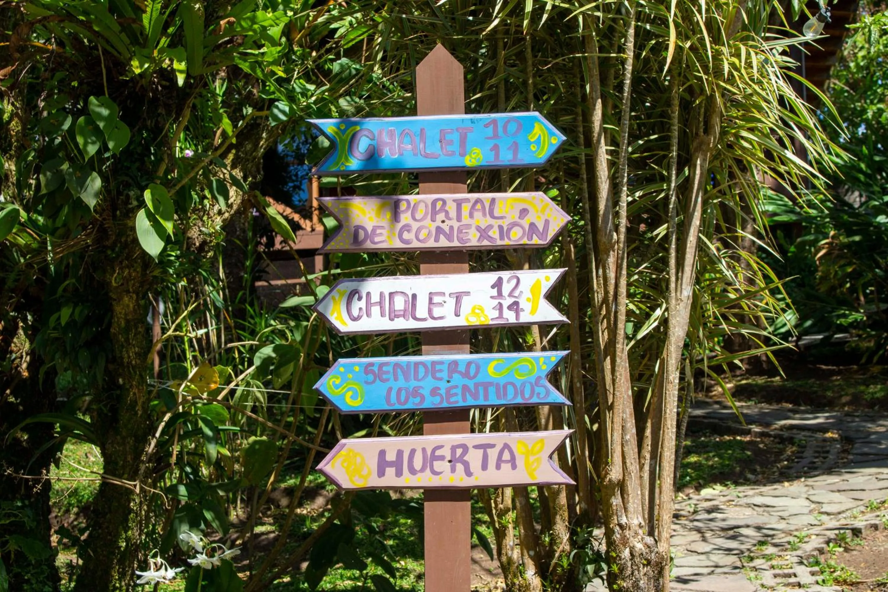 Garden in Hotel Holístico Monteverde