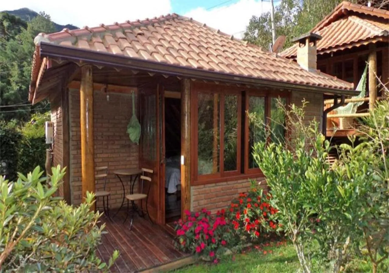 Patio in Pousada Das Araucárias