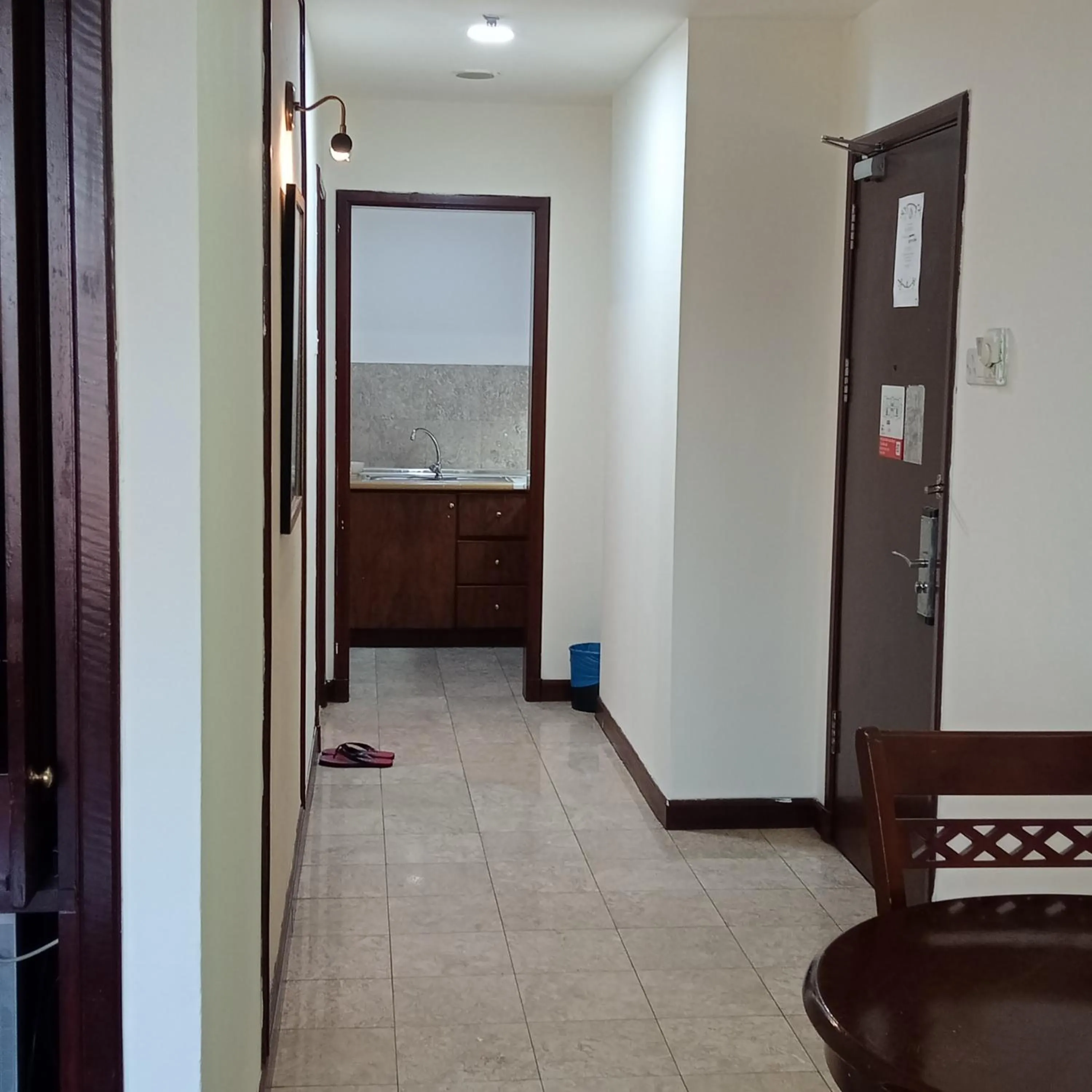 kitchen in Star suite At times square