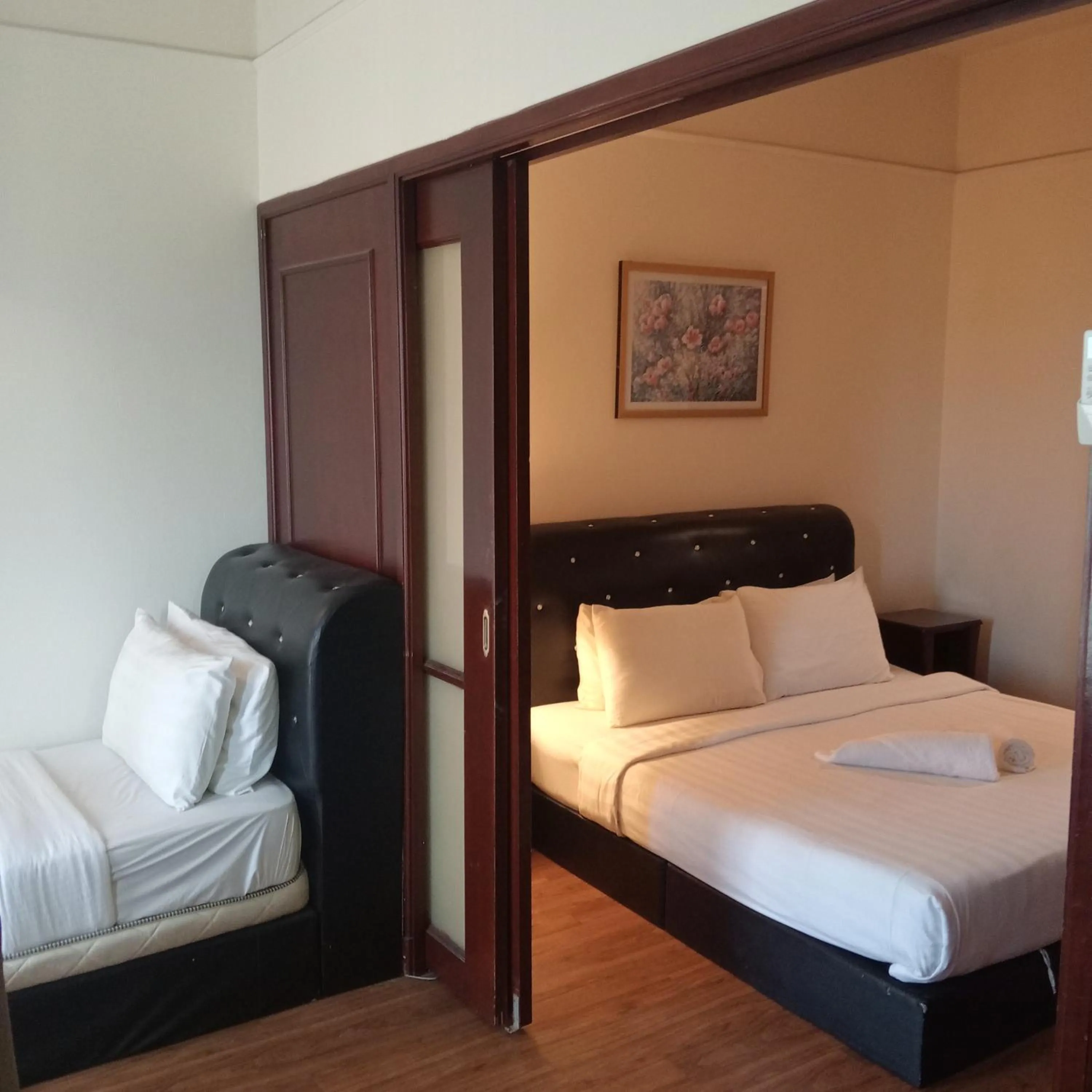 Bed in Star suite At times square