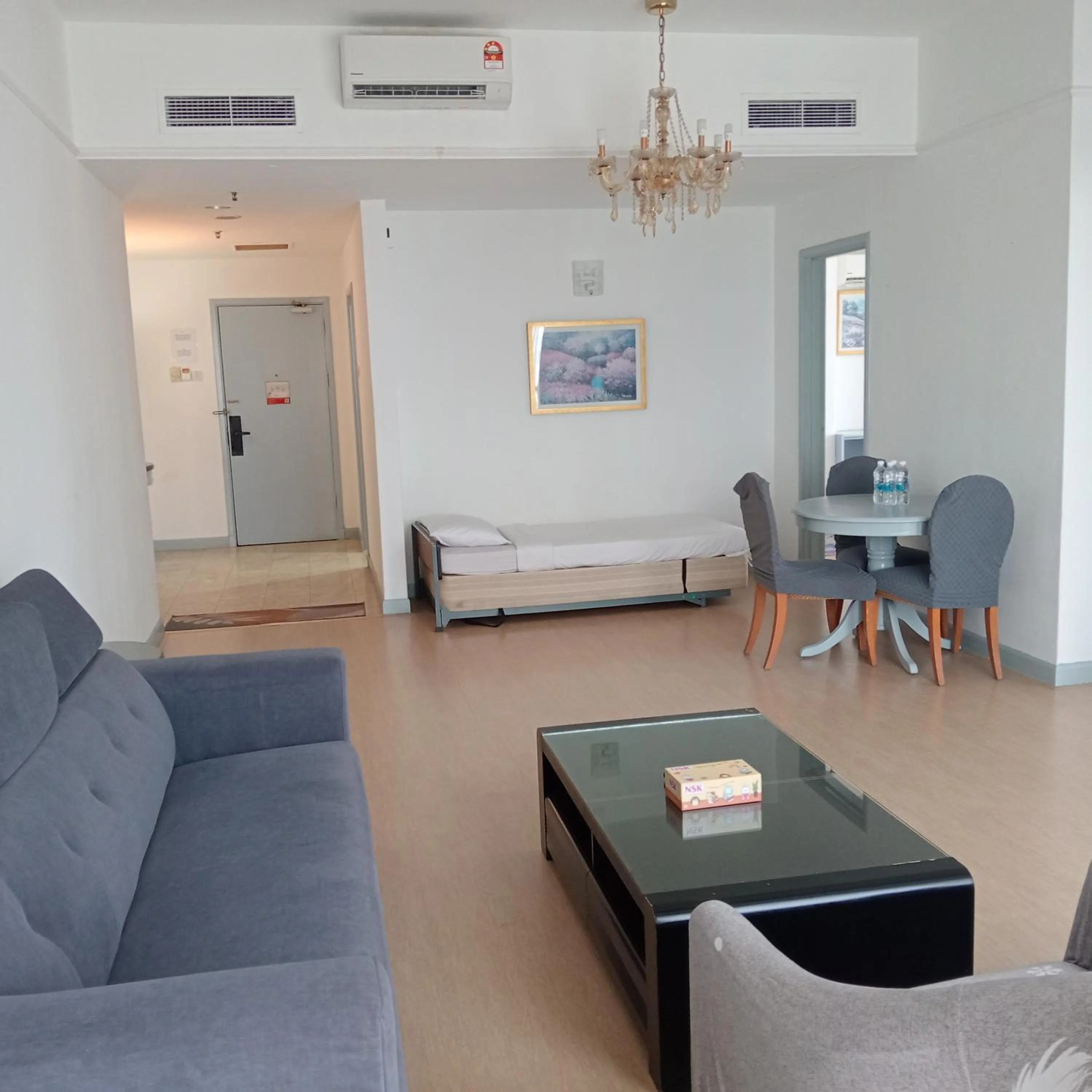 Living room in Star suite At times square