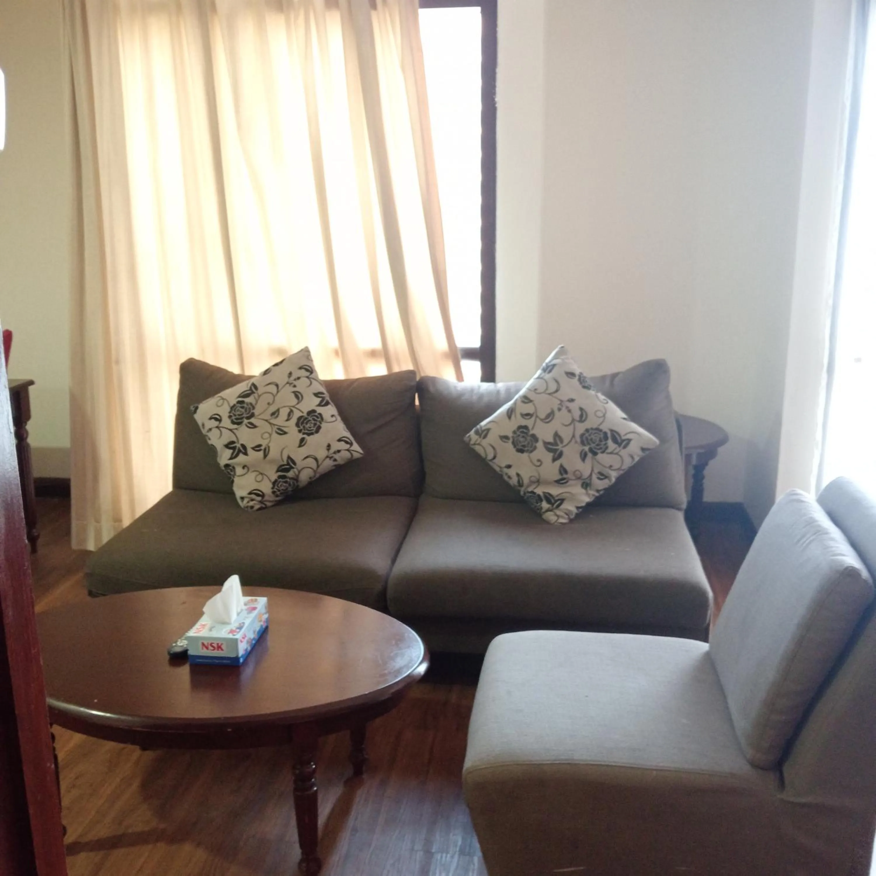 Living room in Star suite At times square