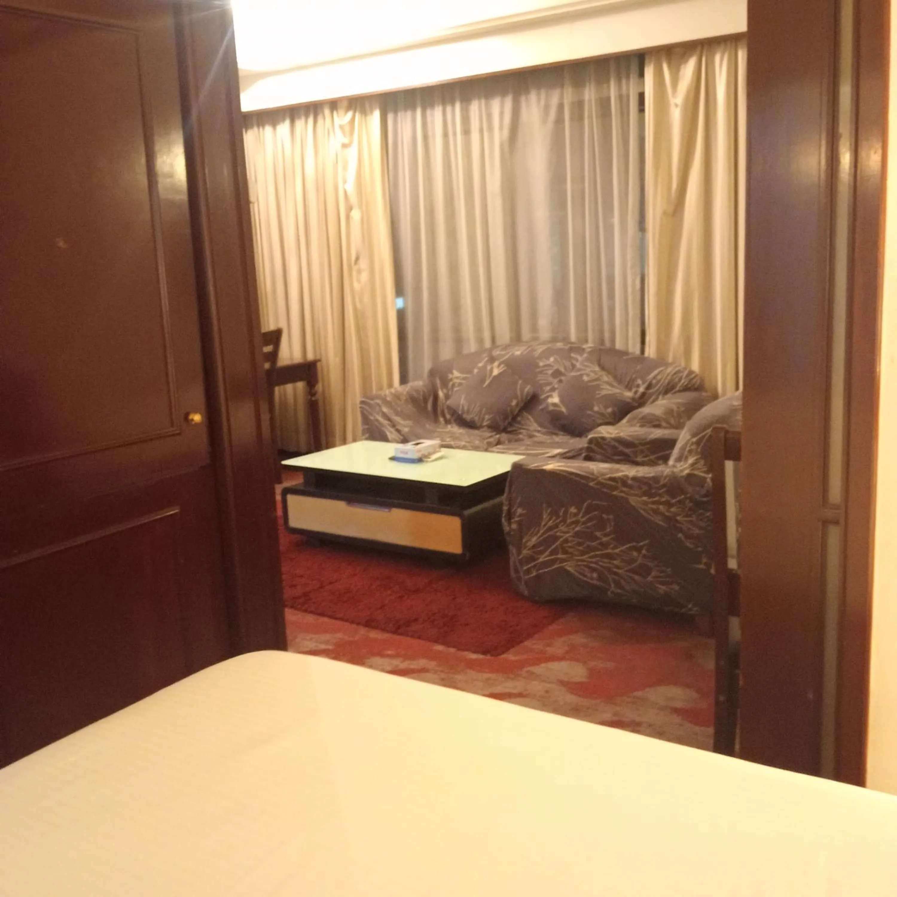 Living room in Star suite At times square