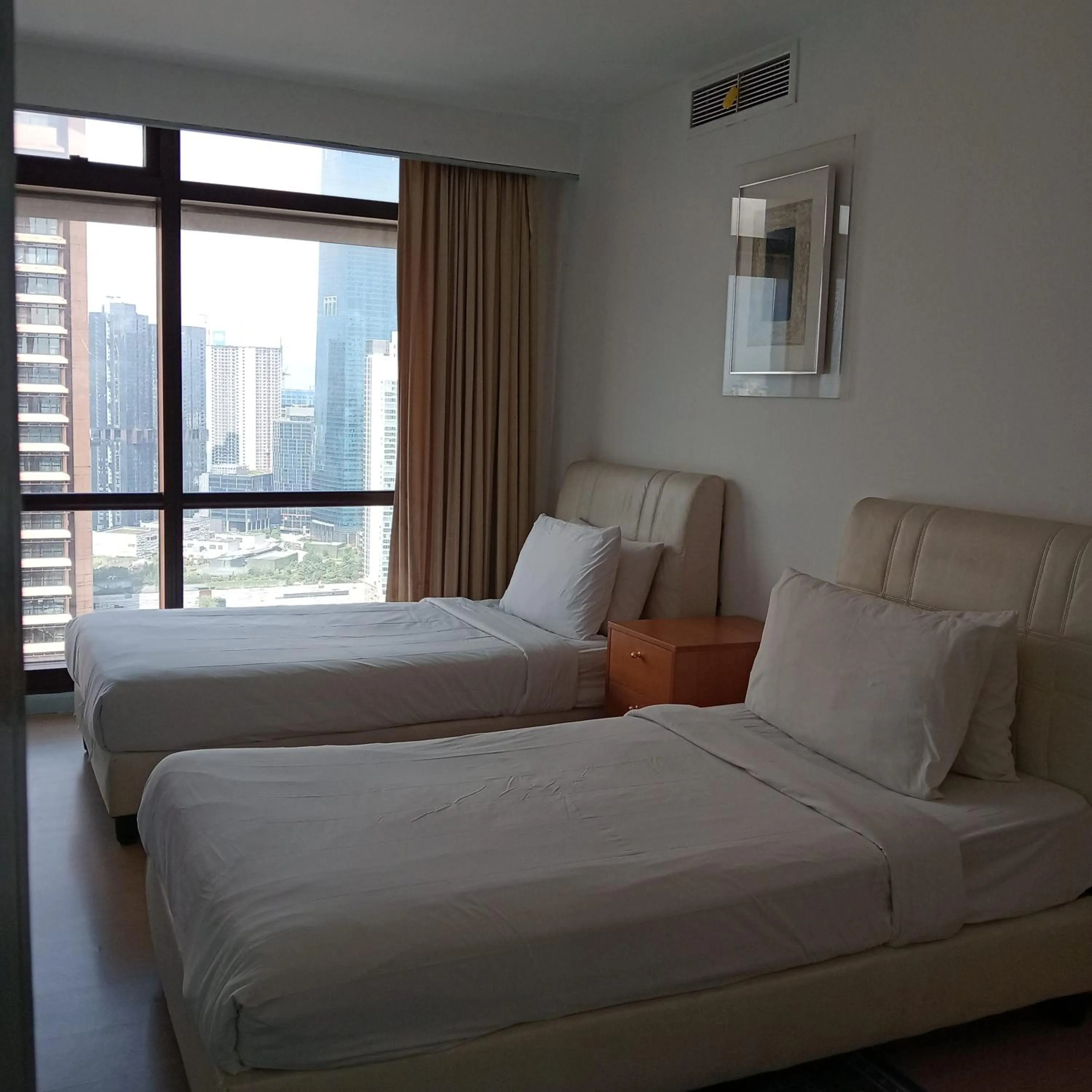 Bed in Star suite At times square