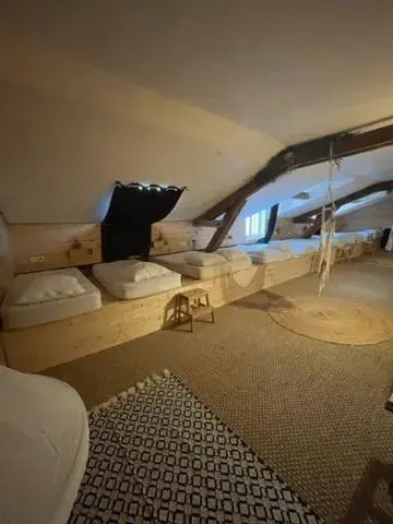 Bed in 10-Bed Mixed Dormitory Room in Hotel Du Parc Bed in 10-Bed Mixed Dormitory Room in Hotel Du Parc