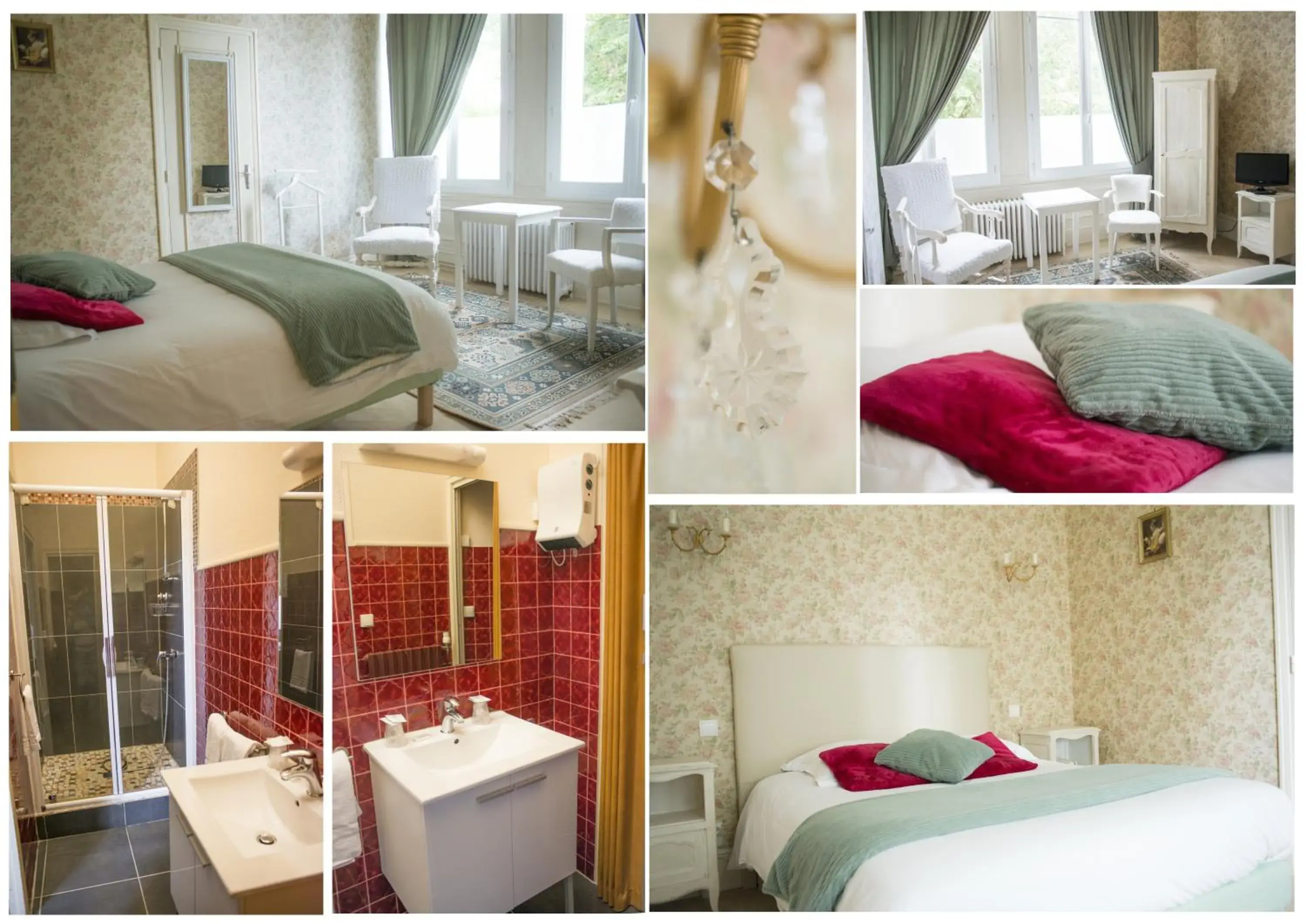 Double Room with Garden View in Hotel Du Parc Double Room with Garden View in Hotel Du Parc