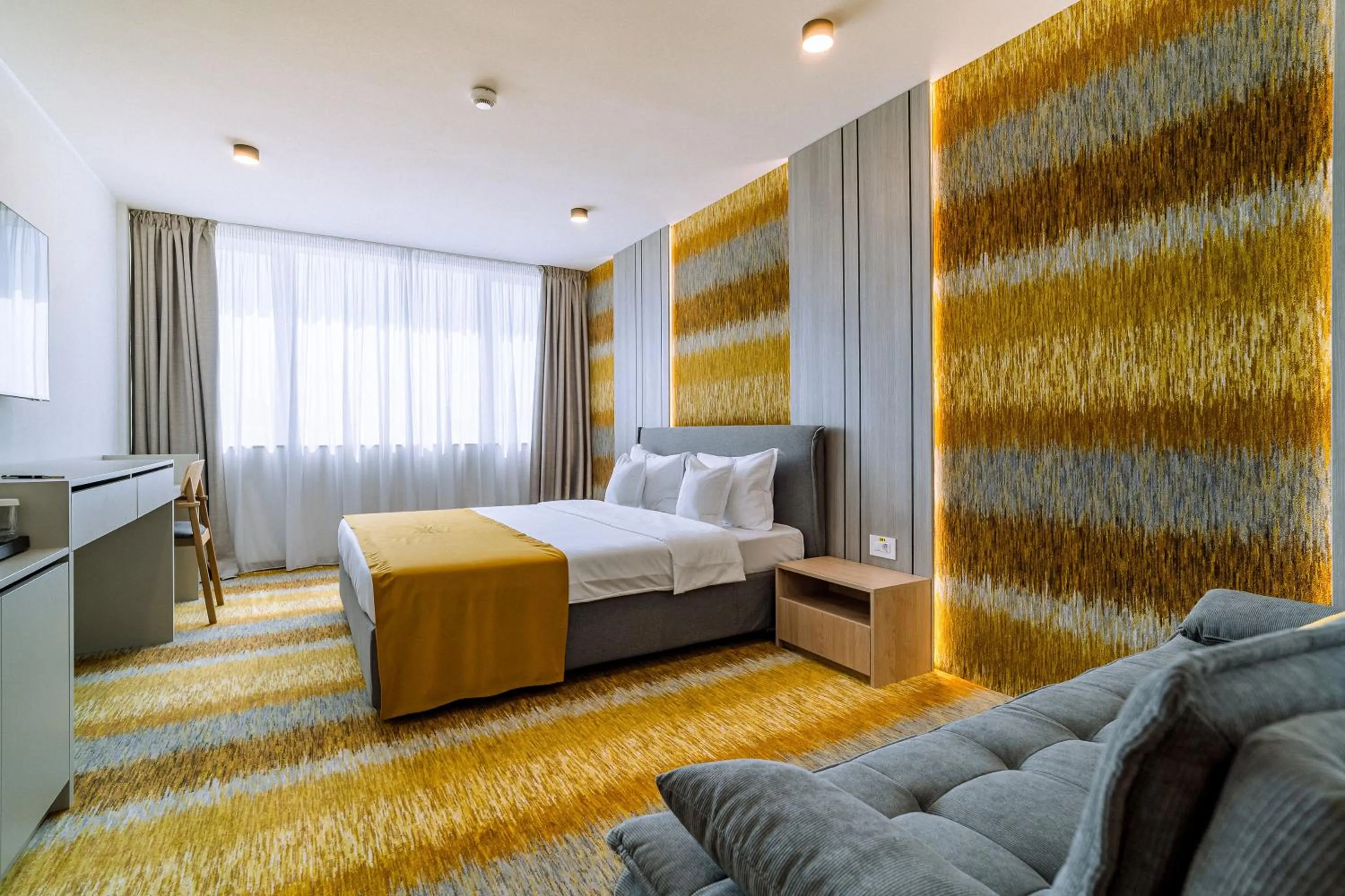 Bedroom, Bed in ARIS Boutique Hotel & SPA