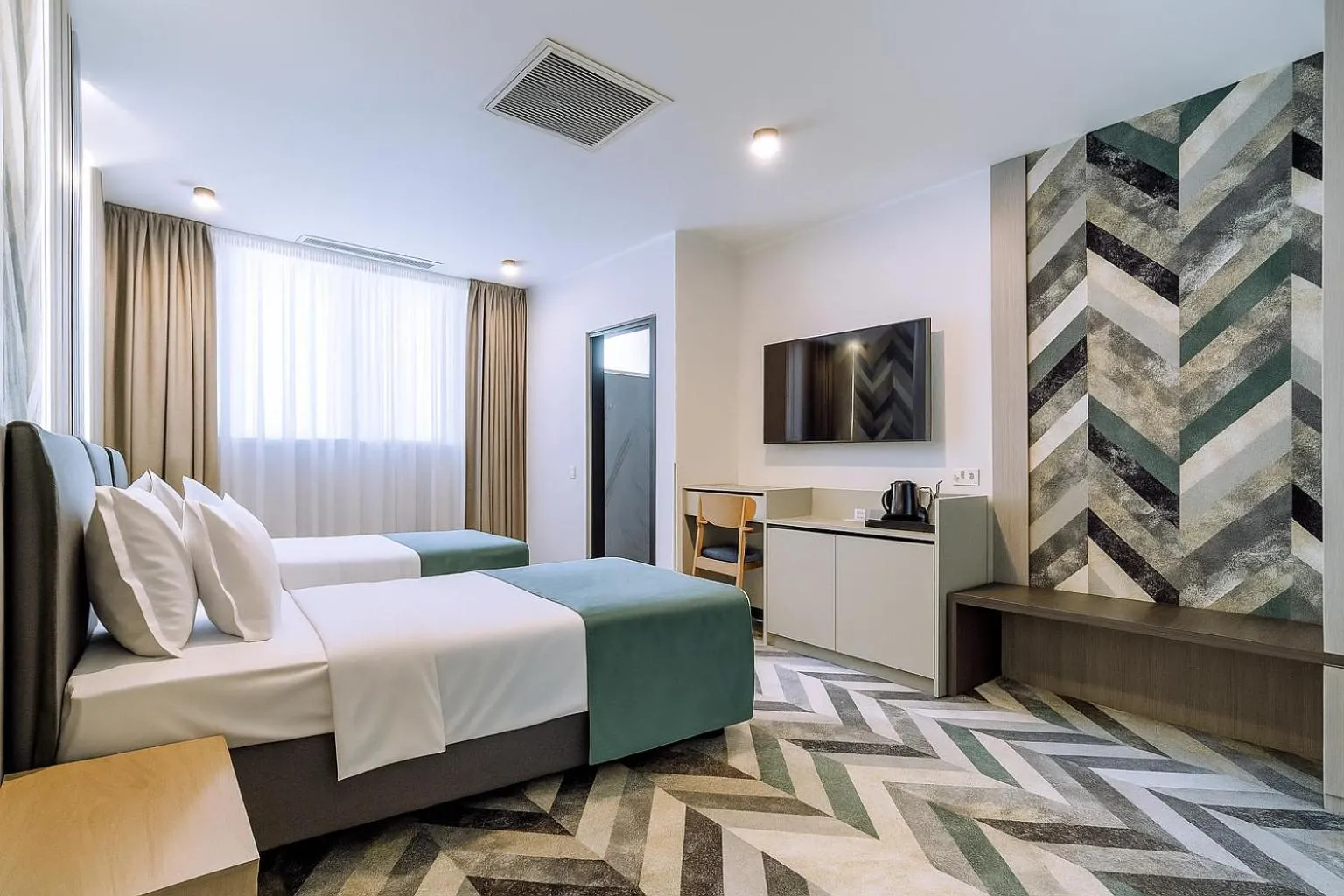 Bedroom, Bed in ARIS Boutique Hotel & SPA