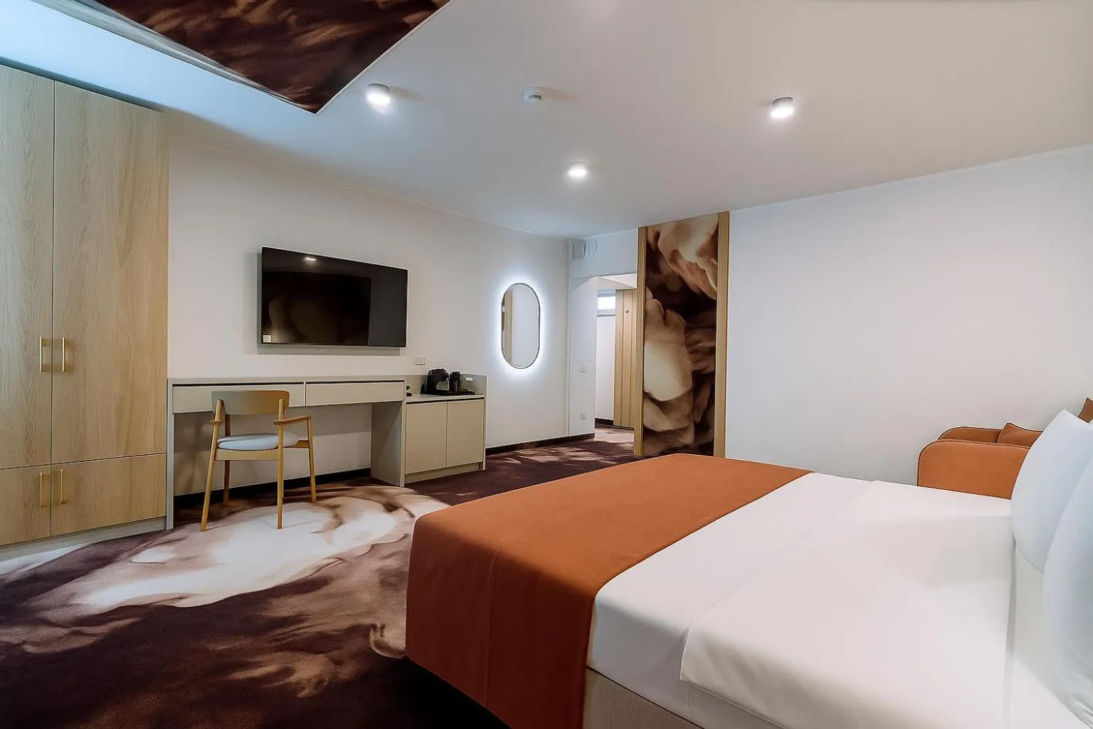 Photo of the whole room, Bed in ARIS Boutique Hotel & SPA
