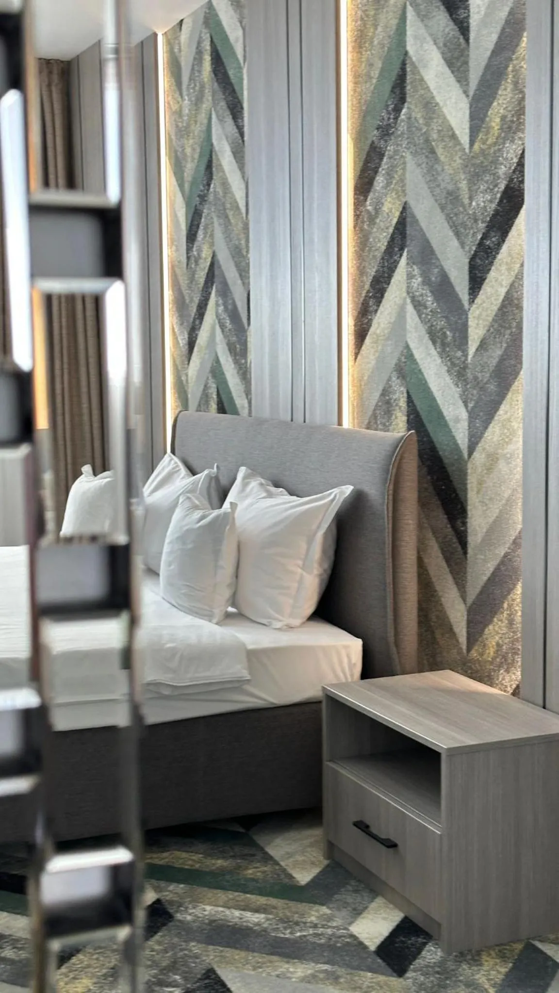Bed in ARIS Boutique Hotel & SPA