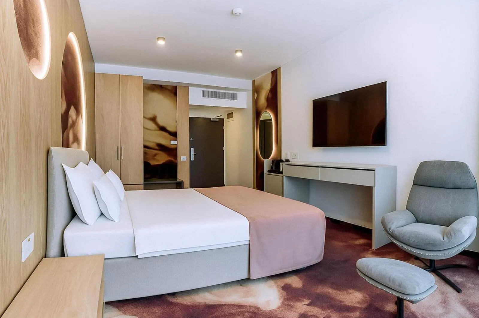 Photo of the whole room, Bed in ARIS Boutique Hotel & SPA