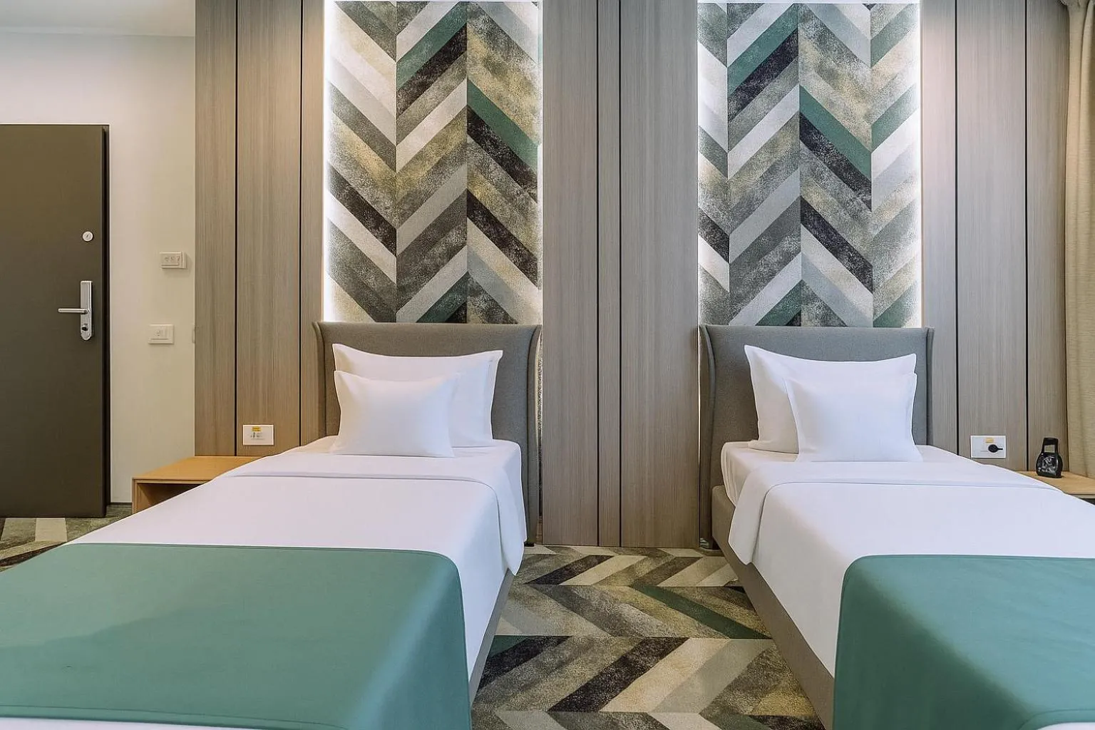 Photo of the whole room, Bed in ARIS Boutique Hotel & SPA