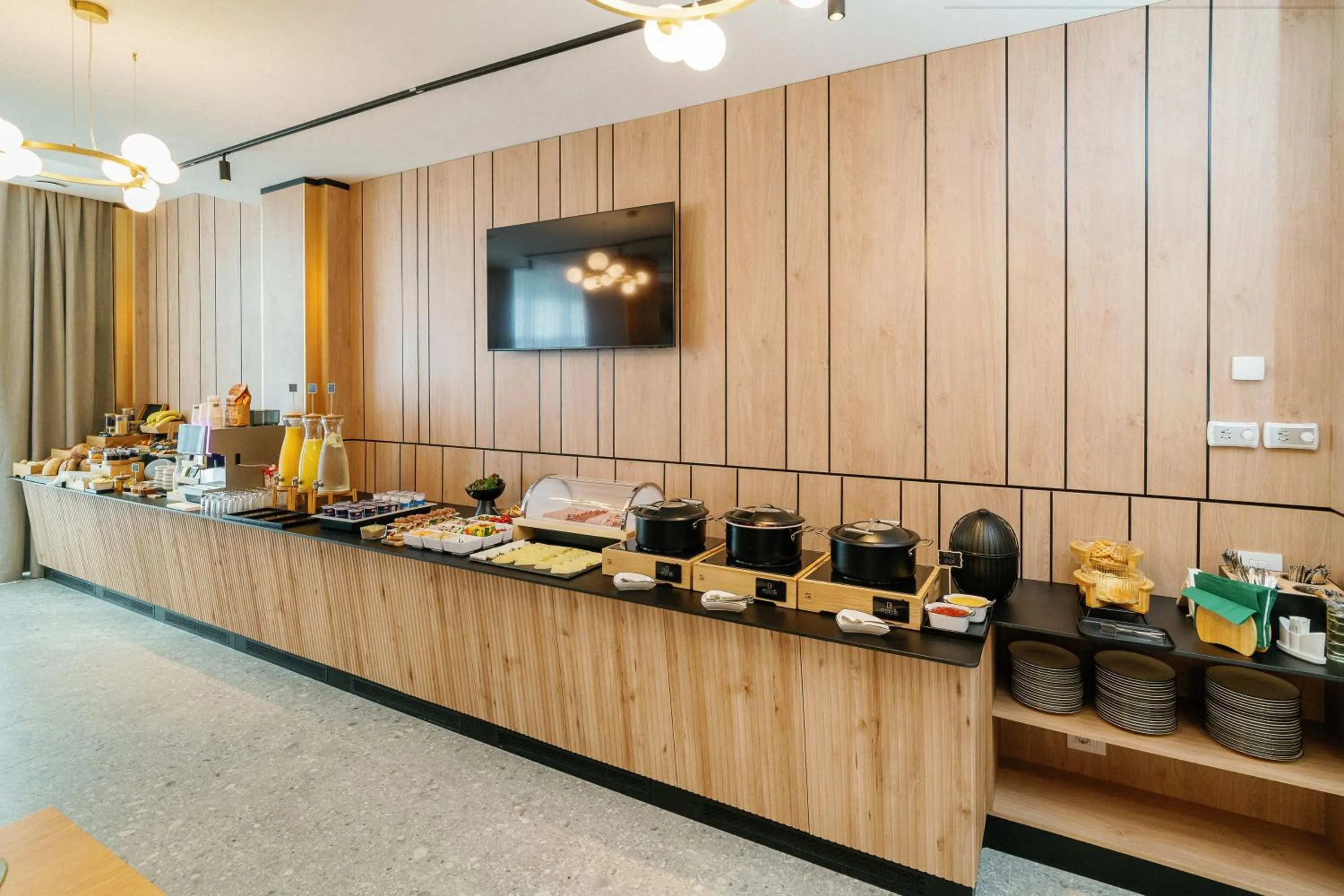 Buffet breakfast in ARIS Boutique Hotel & SPA