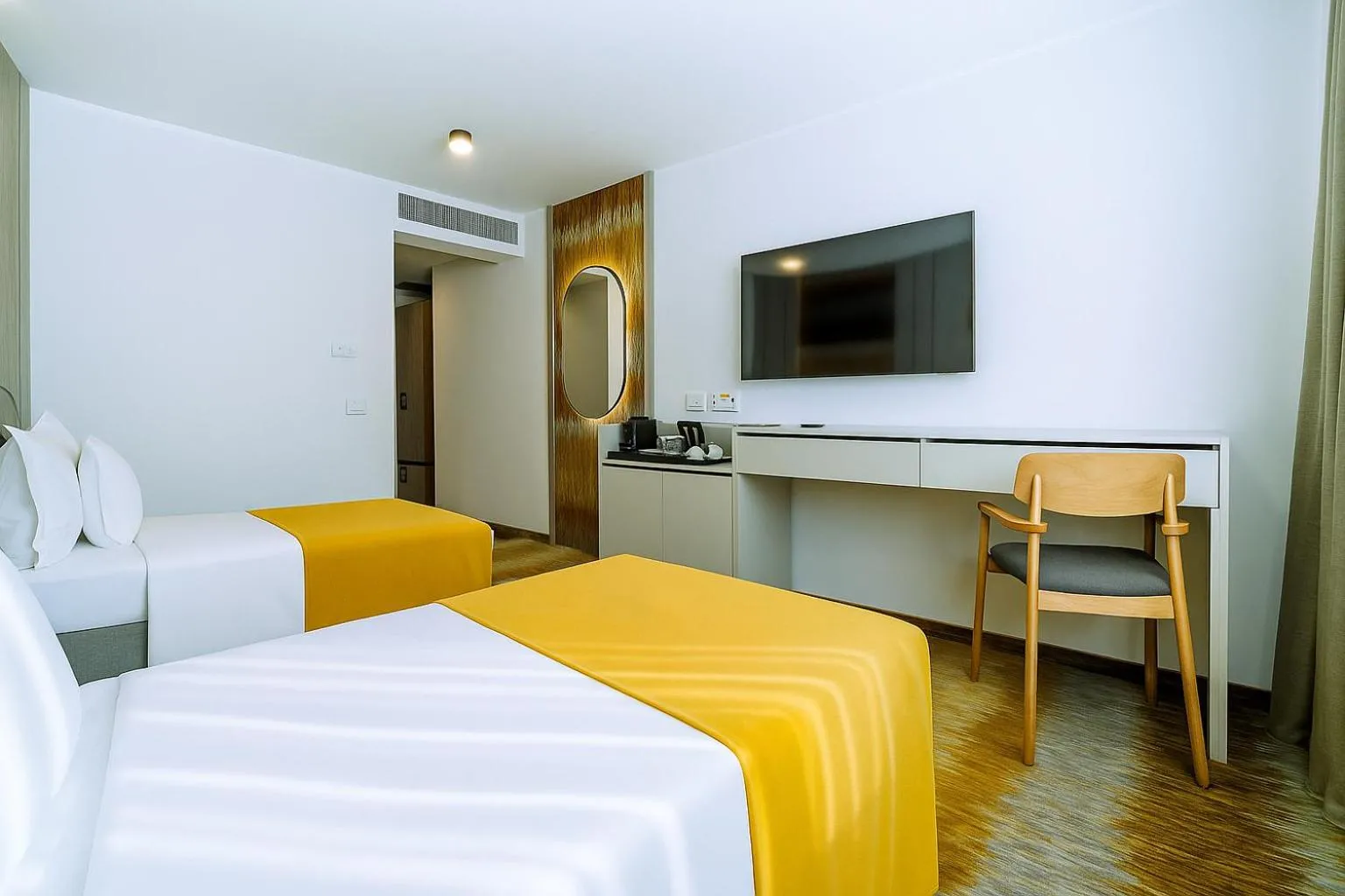 Bed in ARIS Boutique Hotel & SPA