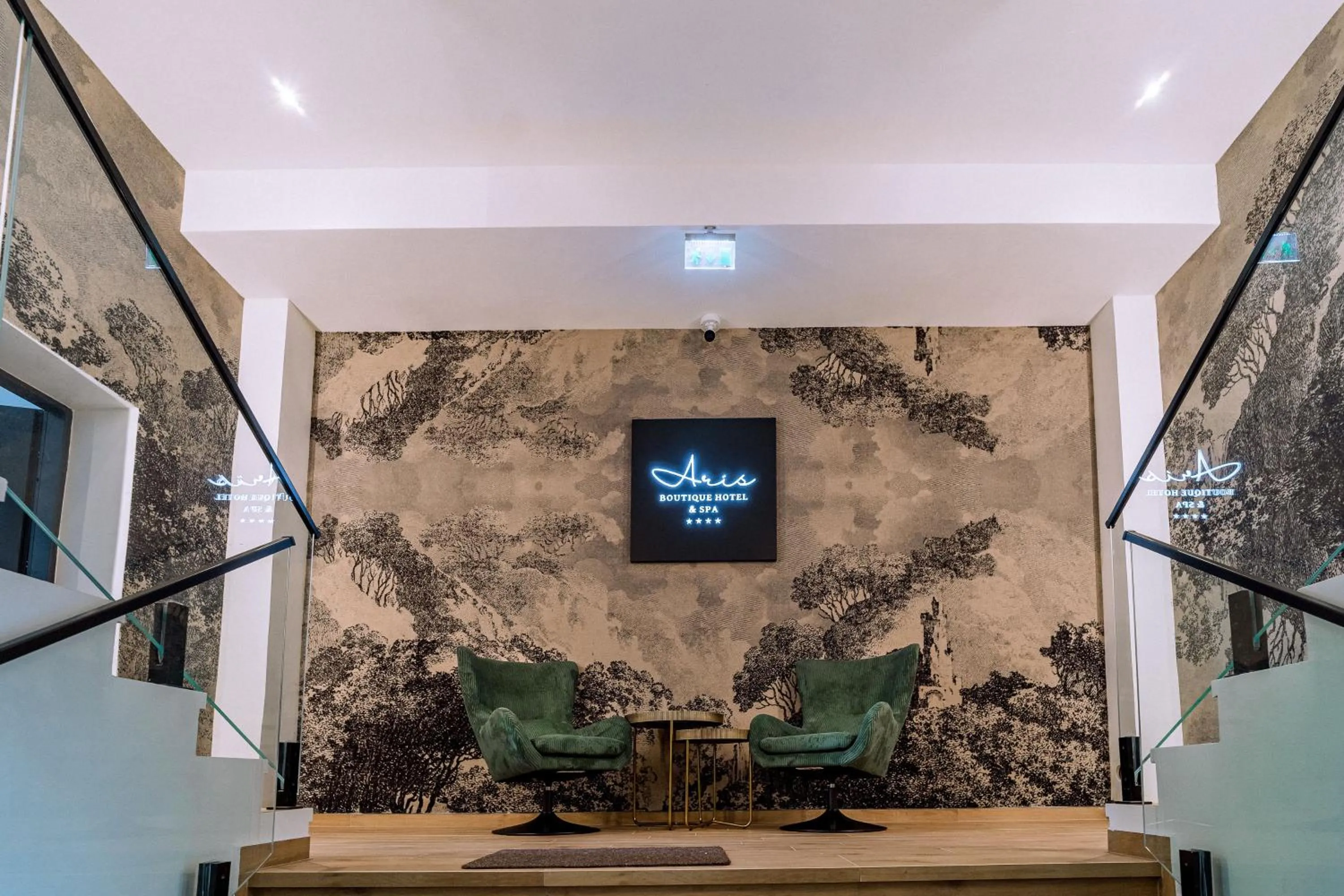 Seating area in ARIS Boutique Hotel & SPA