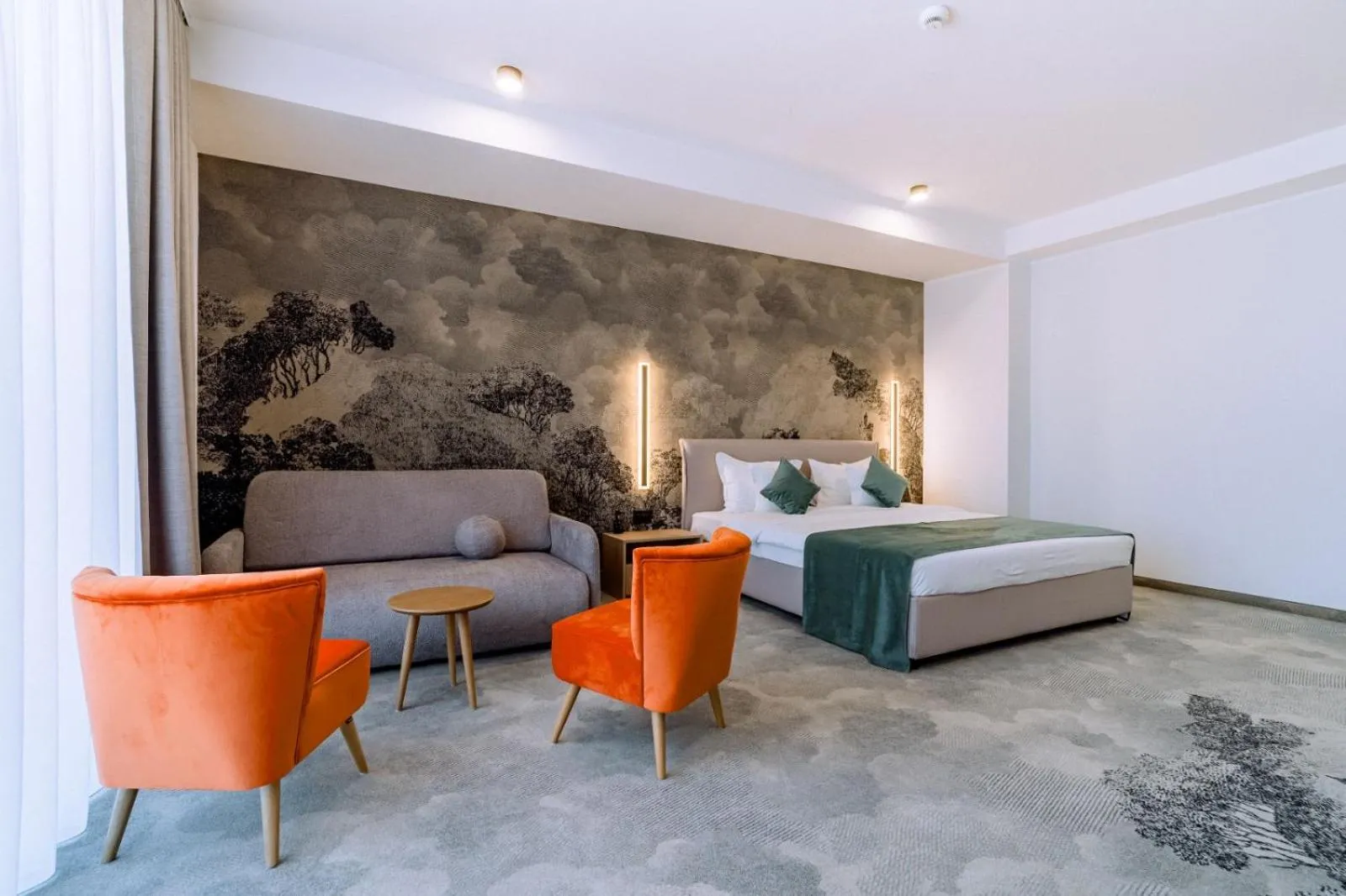 Bed in ARIS Boutique Hotel & SPA