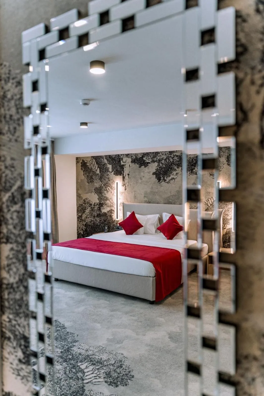 Bed in ARIS Boutique Hotel & SPA